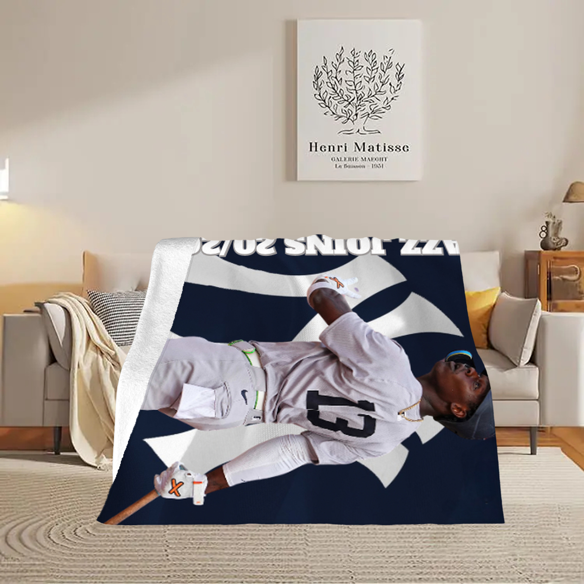 Jazz Chisholm Jr. 47 Soft Fleece Throw Blanket 50 X 60 Inch – Super Soft, Lightweight, And Durable – Perfect For Sofa, Bed, Camping, And More – Ideal Gift For Family And Friends