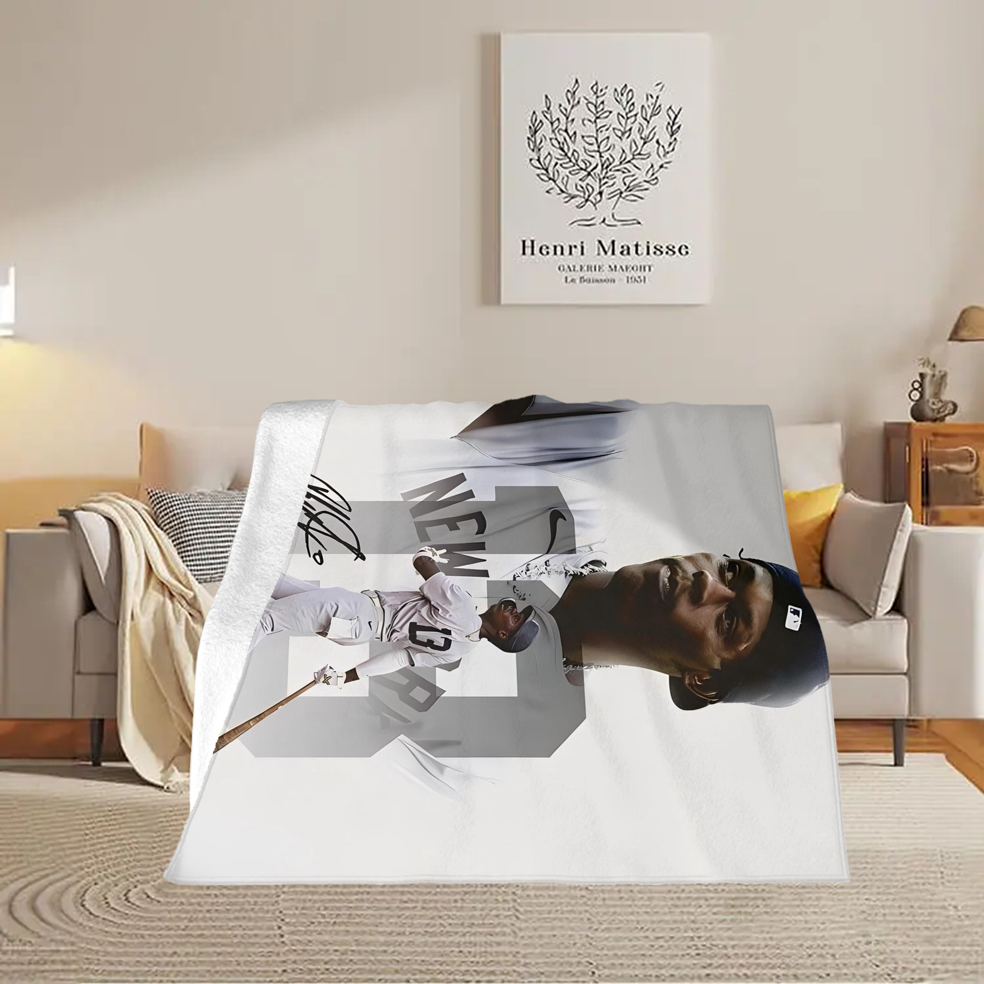 Jazz Chisholm Jr. 50 Soft Fleece Throw Blanket 50 X 60 Inch – Super Soft, Lightweight, And Durable – Perfect For Sofa, Bed, Camping, And More – Ideal Gift For Family And Friends