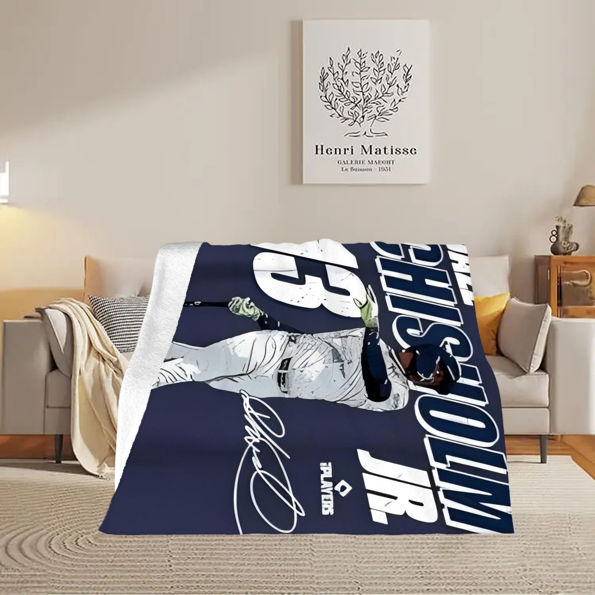 Jazz Chisholm Jr. 59 Soft Fleece Throw Blanket 50 X 60 Inch – Super Soft, Lightweight, And Durable – Perfect For Sofa, Bed, Camping, And More – Ideal Gift For Family And Friends