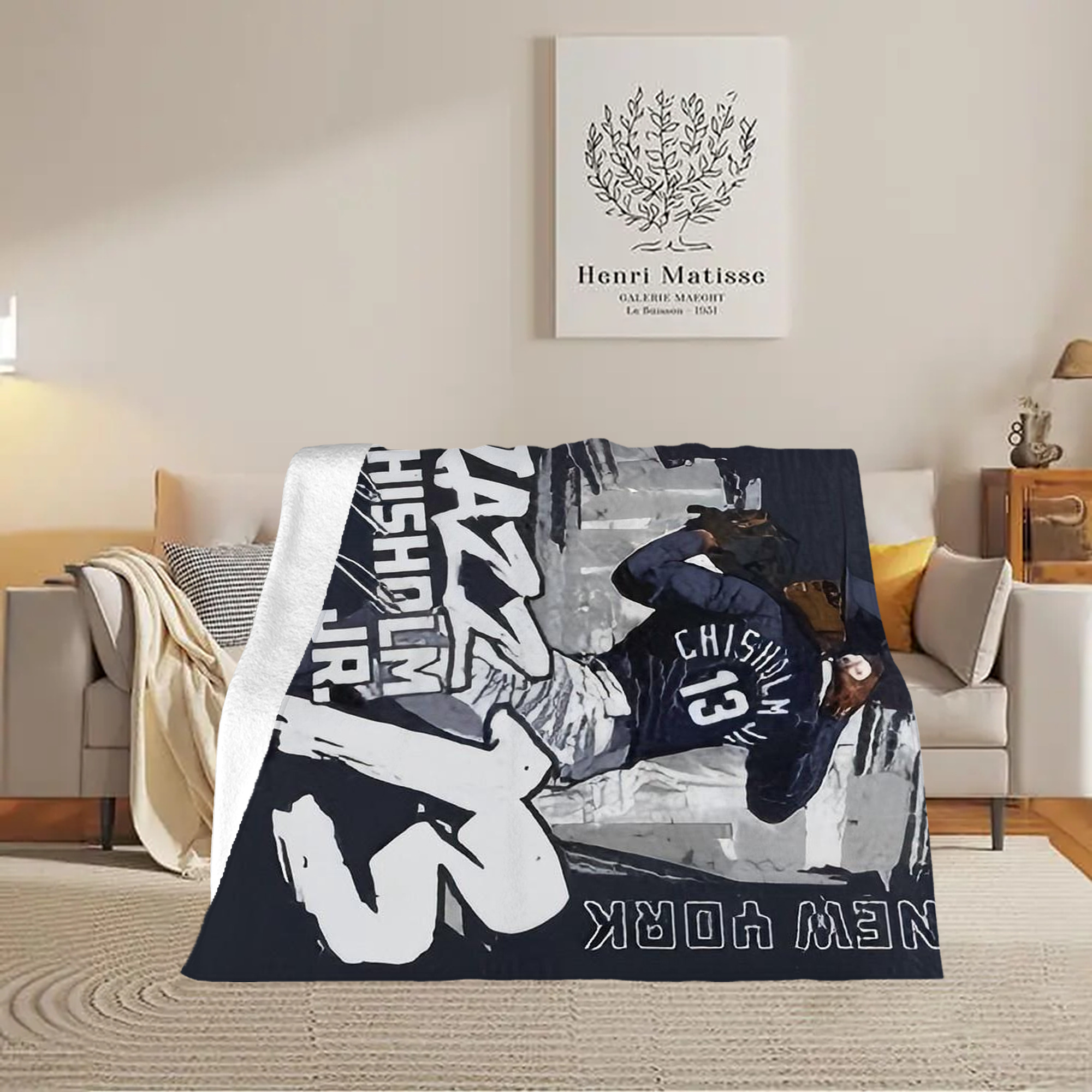Jazz Chisholm Jr. 61 Soft Fleece Throw Blanket 50 X 60 Inch – Super Soft, Lightweight, And Durable – Perfect For Sofa, Bed, Camping, And More – Ideal Gift For Family And Friends
