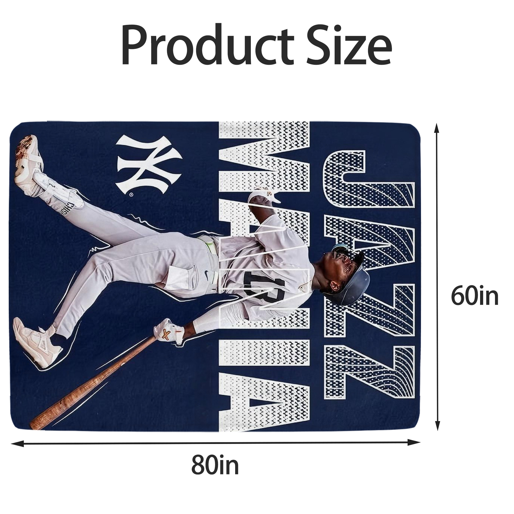 Jazz Chisholm Jr. 51 Soft Fleece Throw Blanket 60 X 80 Inch – Super Soft, Lightweight, And Durable – Perfect For Sofa, Bed, Camping, And More – Ideal Gift For Family And Friends