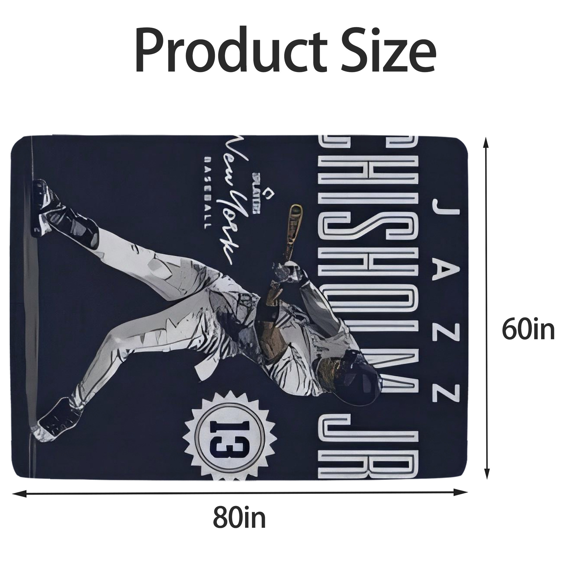 Jazz Chisholm Jr. 60 Soft Fleece Throw Blanket 60 X 80 Inch – Super Soft, Lightweight, And Durable – Perfect For Sofa, Bed, Camping, And More – Ideal Gift For Family And Friends