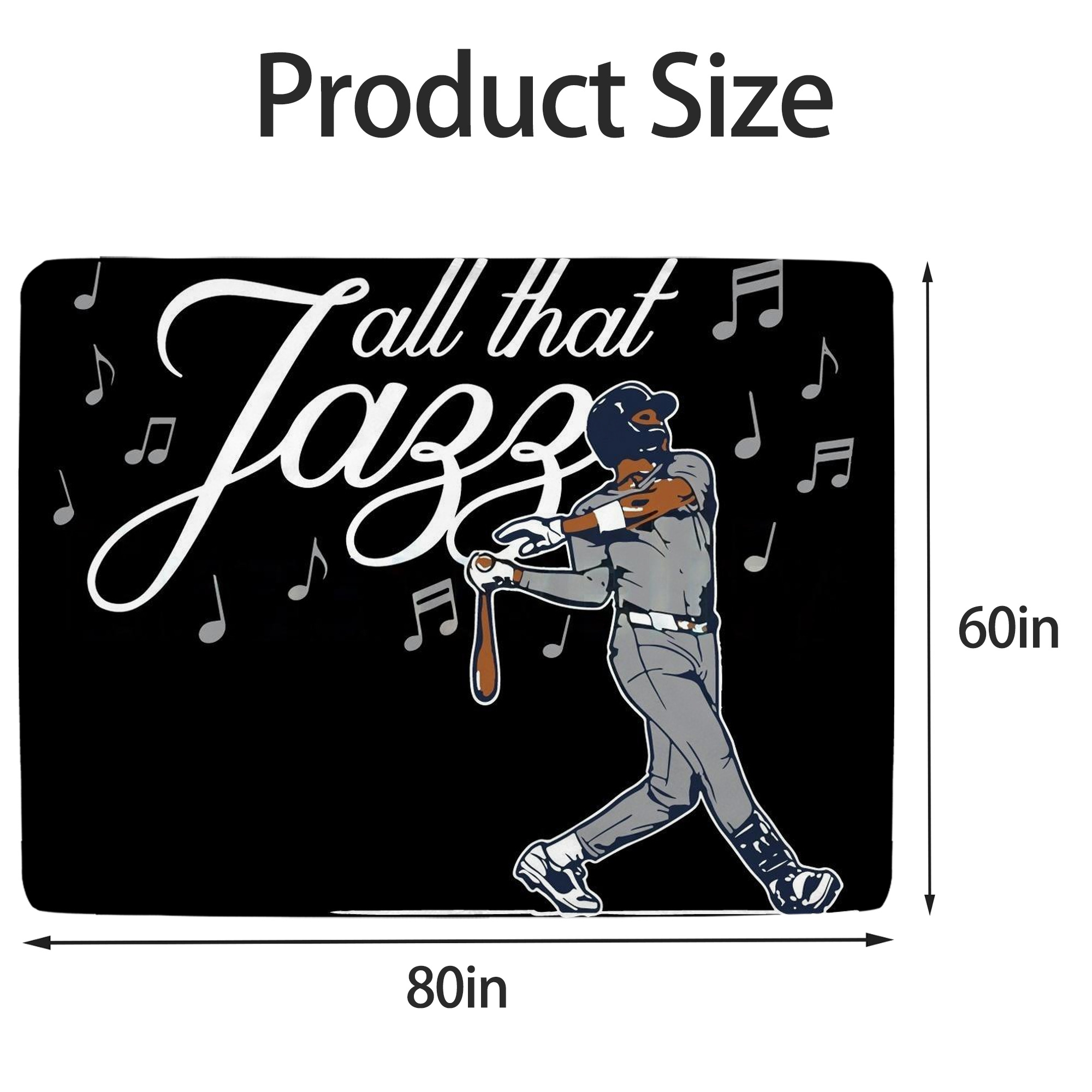 Jazz Chisholm Jr. 62 Soft Fleece Throw Blanket 60 X 80 Inch – Super Soft, Lightweight, And Durable – Perfect For Sofa, Bed, Camping, And More – Ideal Gift For Family And Friends