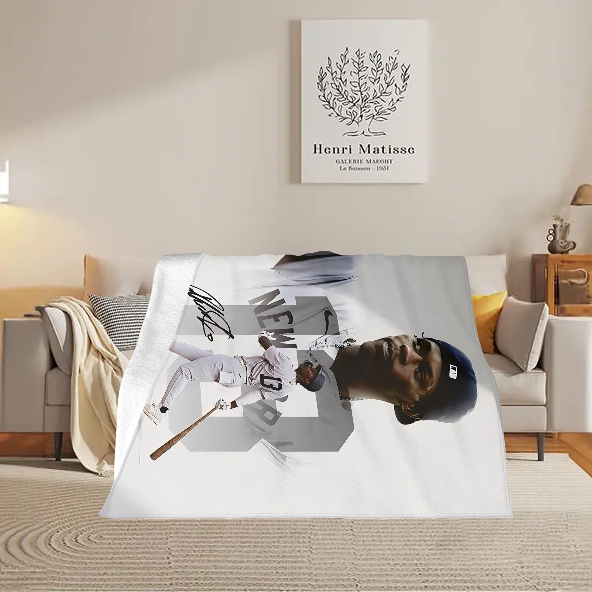 Jazz Chisholm Jr. 50 Soft Fleece Throw Blanket 60 X 80 Inch – Super Soft, Lightweight, And Durable – Perfect For Sofa, Bed, Camping, And More – Ideal Gift For Family And Friends