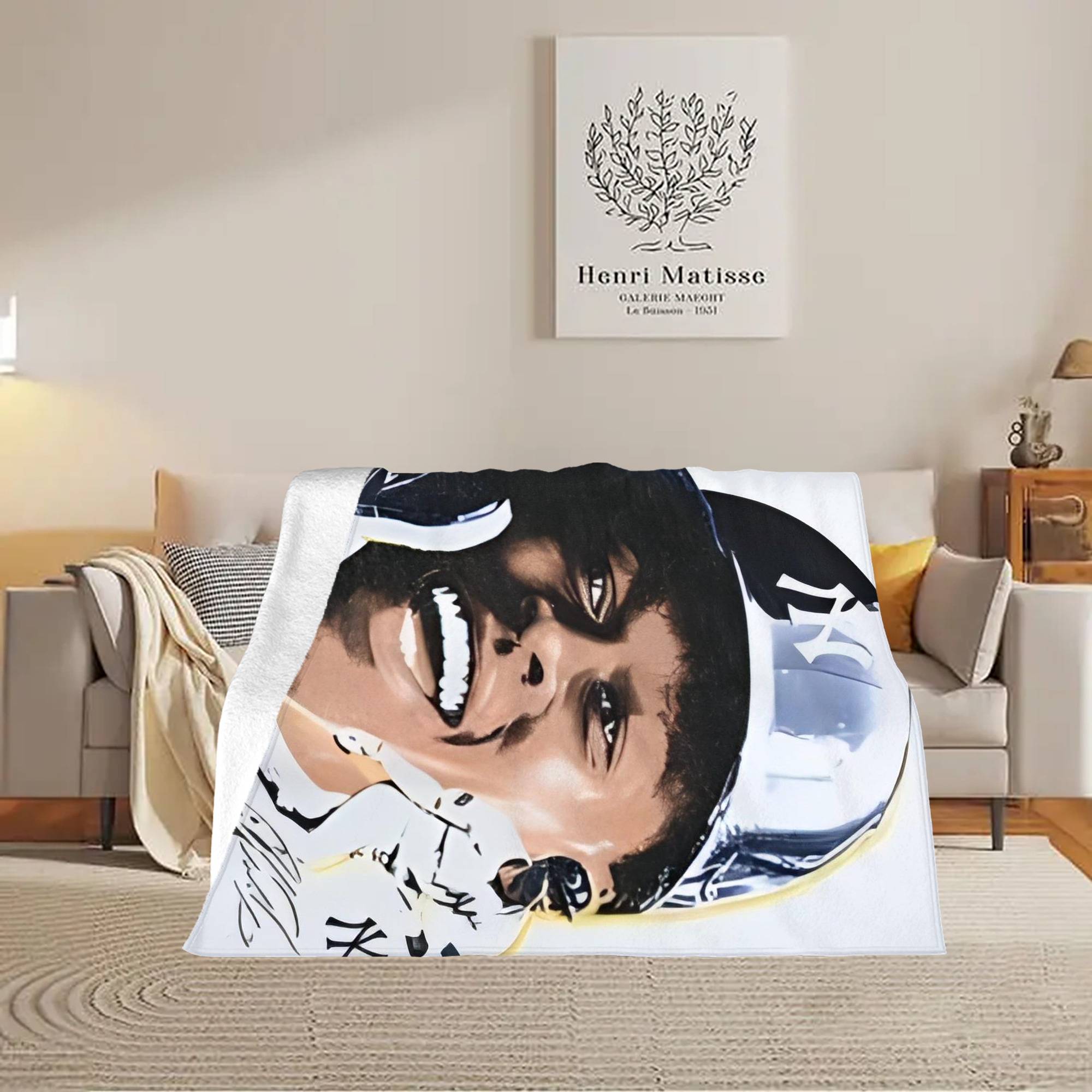 Jazz Chisholm Jr. 52 Soft Fleece Throw Blanket 60 X 80 Inch – Super Soft, Lightweight, And Durable – Perfect For Sofa, Bed, Camping, And More – Ideal Gift For Family And Friends