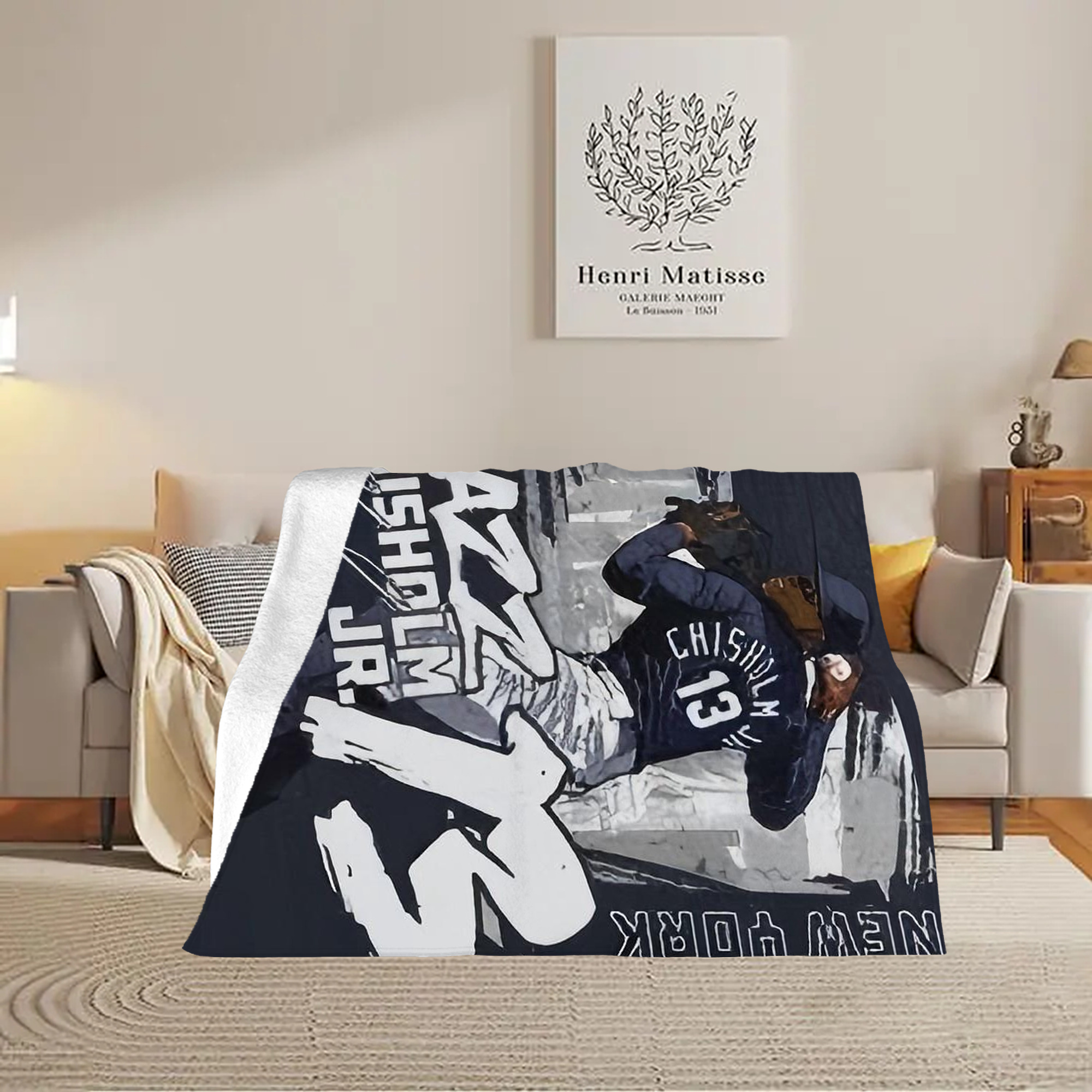 Jazz Chisholm Jr. 61 Soft Fleece Throw Blanket 60 X 80 Inch – Super Soft, Lightweight, And Durable – Perfect For Sofa, Bed, Camping, And More – Ideal Gift For Family And Friends