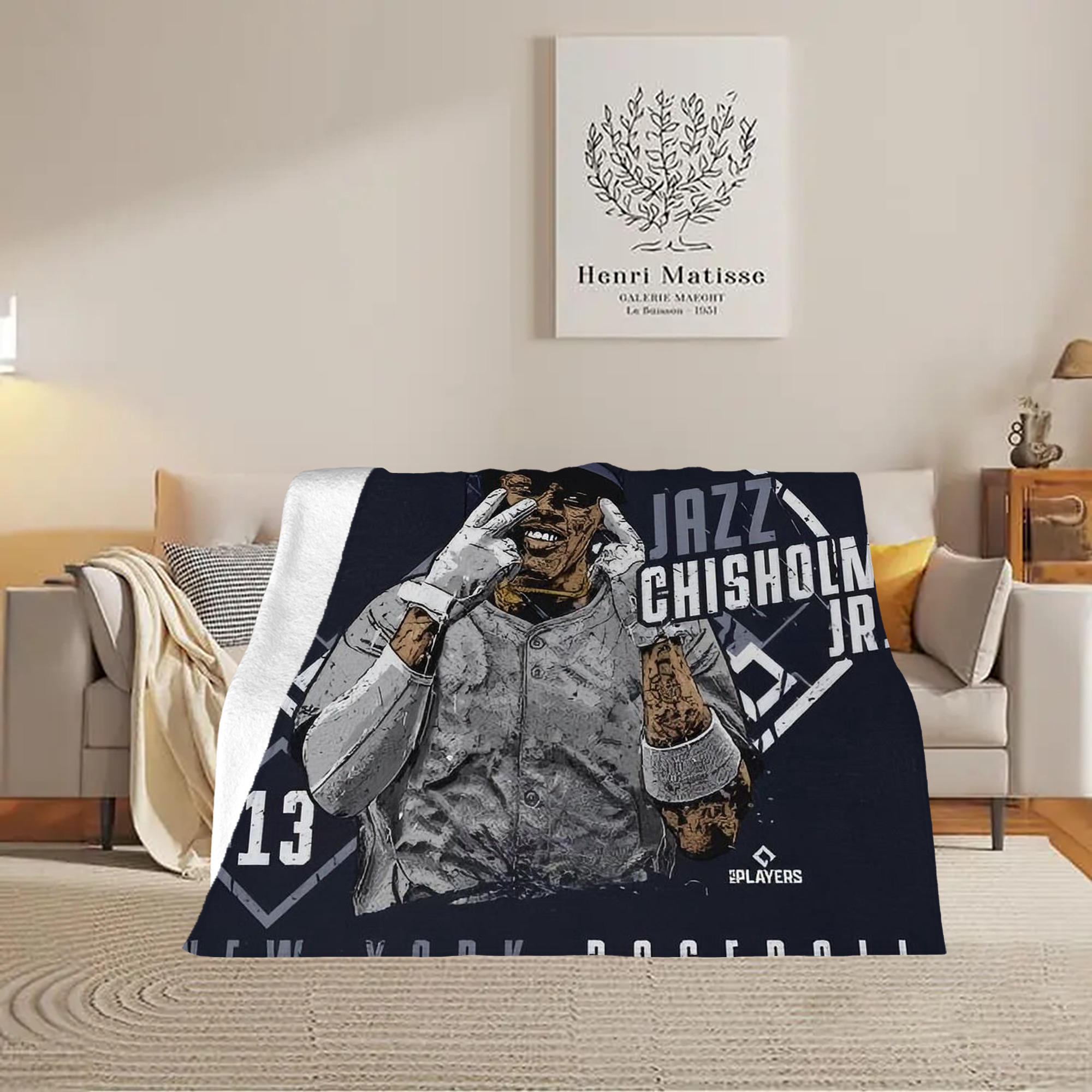 Jazz Chisholm Jr. 65 Soft Fleece Throw Blanket 60 X 80 Inch – Super Soft, Lightweight, And Durable – Perfect For Sofa, Bed, Camping, And More – Ideal Gift For Family And Friends