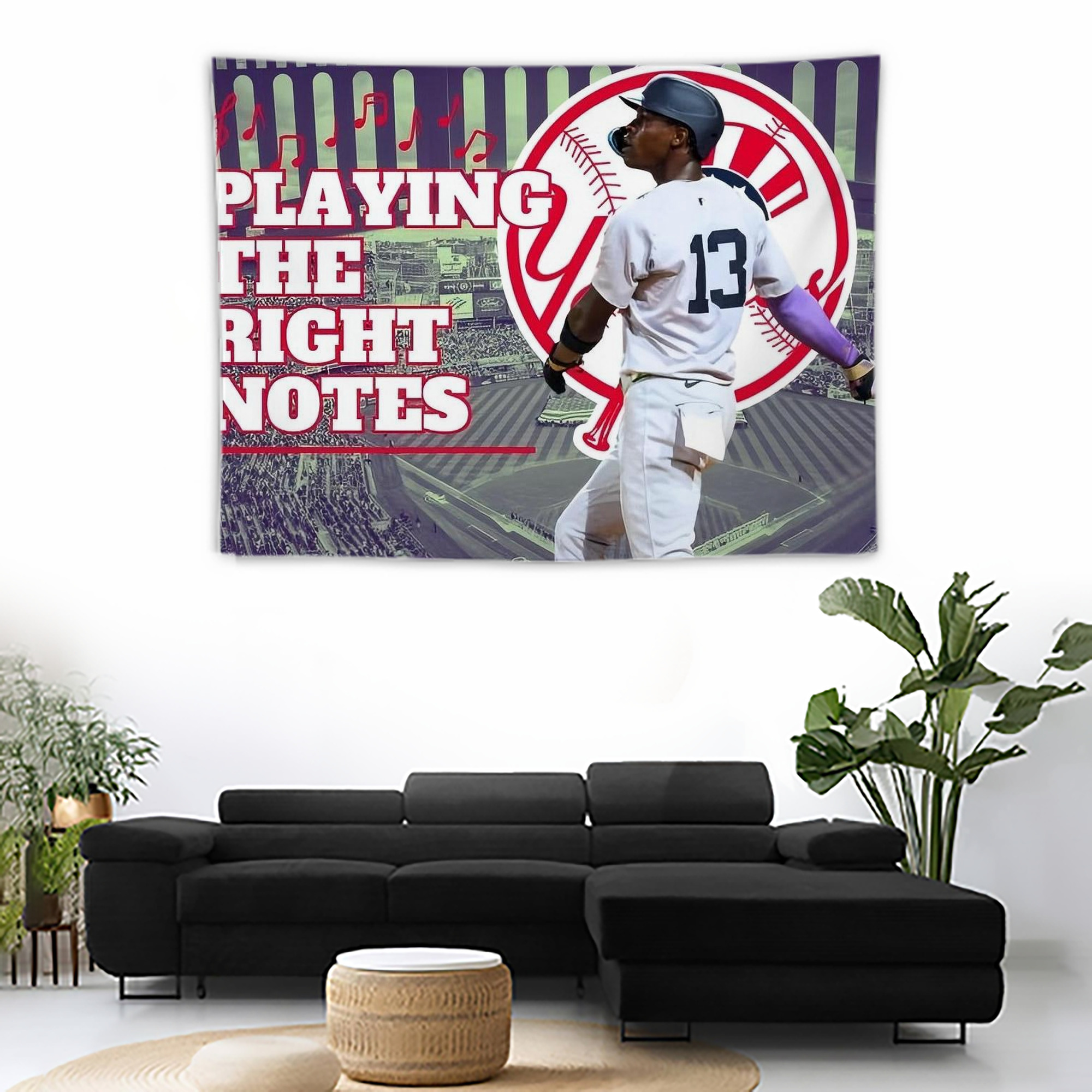  Wall Tapestry For Bedroom Aesthetic – Boho Style Polyester Fabric Wall Hanging With Hooks – 60 X 90 Inch Large Size, Lightweight, Durable, Easy To Hang