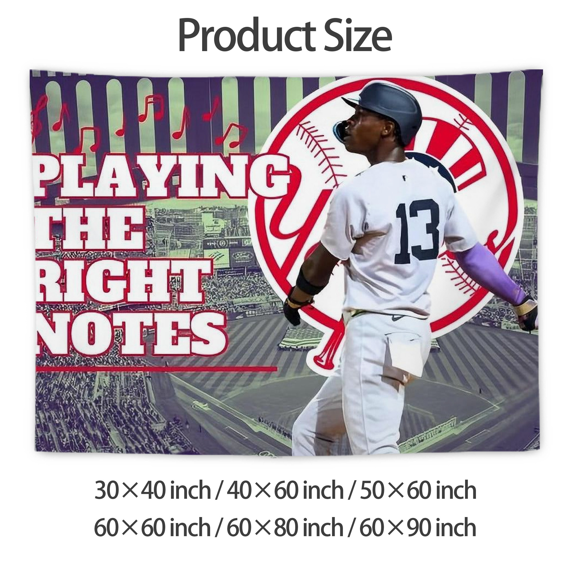  Wall Tapestry For Bedroom Aesthetic – Boho Style Polyester Fabric Wall Hanging With Hooks – 60 X 90 Inch Large Size, Lightweight, Durable, Easy To Hang