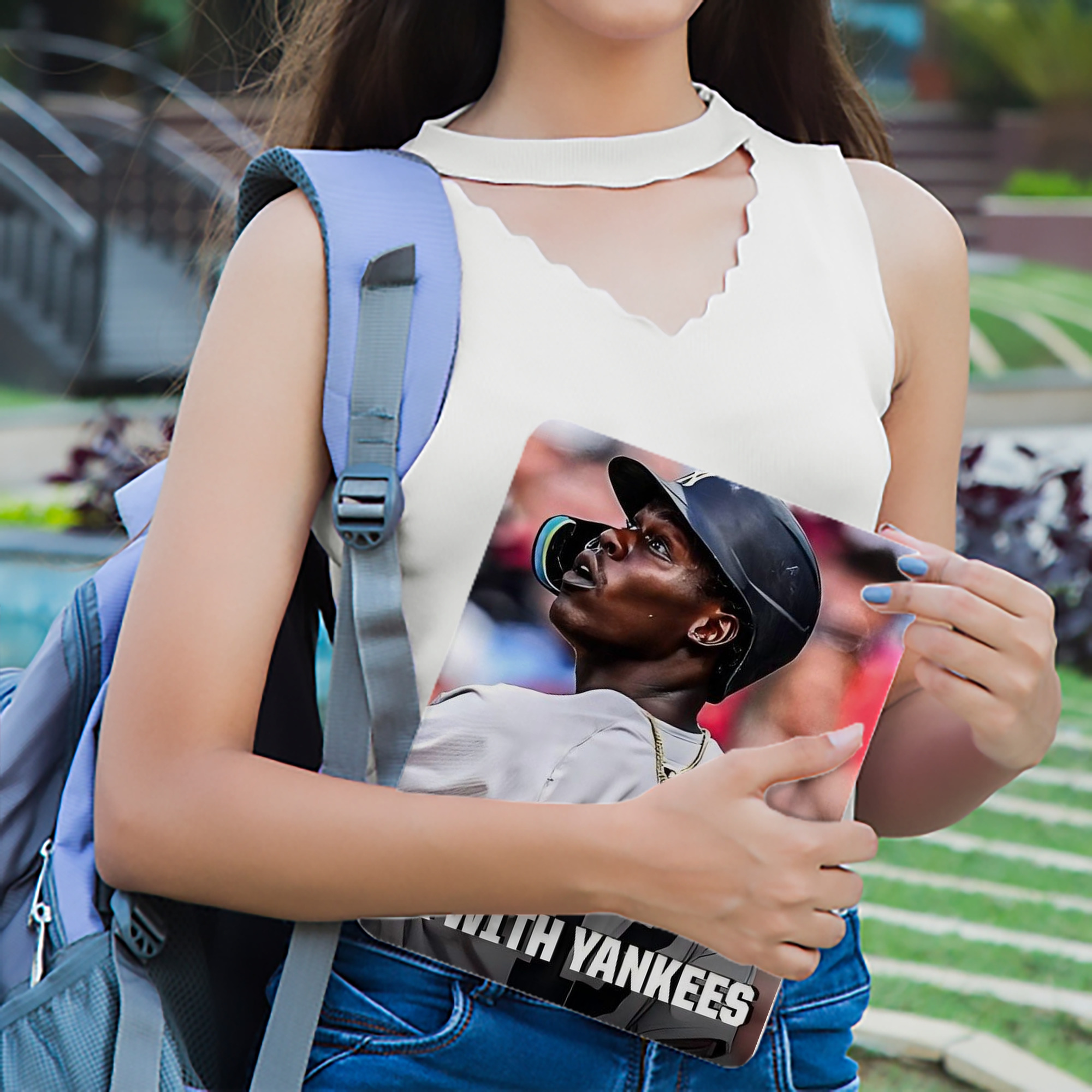 Jazz Chisholm Jr. 69 IPad Case Without Pencil Slot – Book-Style Cover With PU Leather & TPU – Slim, Durable, Scratch-Resistant, Full Protection & Easy Access