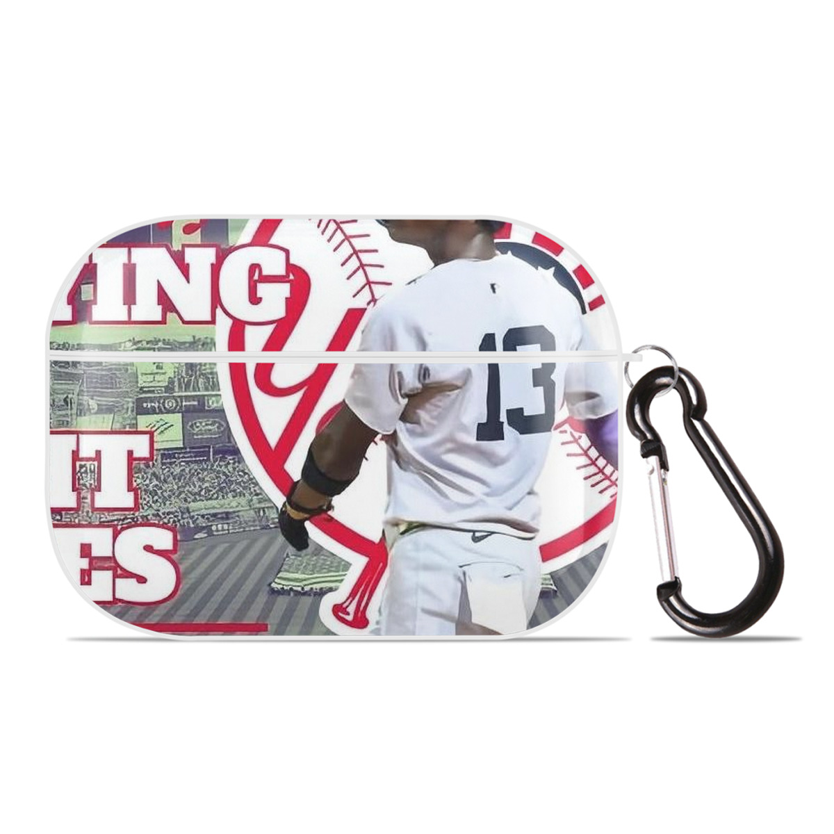  AirPods Pro Hard Case White With Keychain, Durable Flexible PC, Precise Cutouts, Anti-Fingerprint, Yellowing & Scratch Resistant, Full Protection, Washable