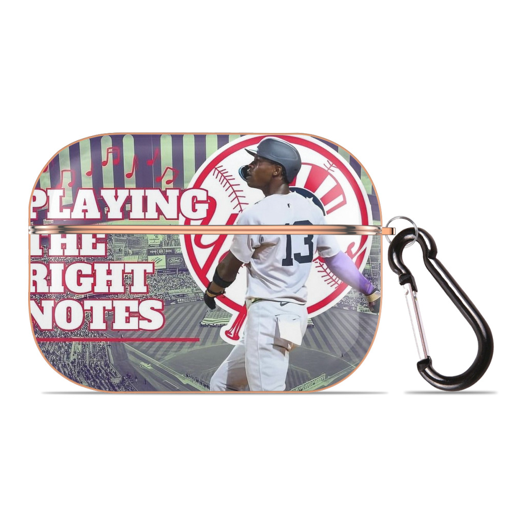  AirPods Pro Protective Case Rose Gold, Flexible PC Material, Precise Fit, Anti-Slip Cover, Full Protection, Fingerprint Resistant, Washable With Keychain