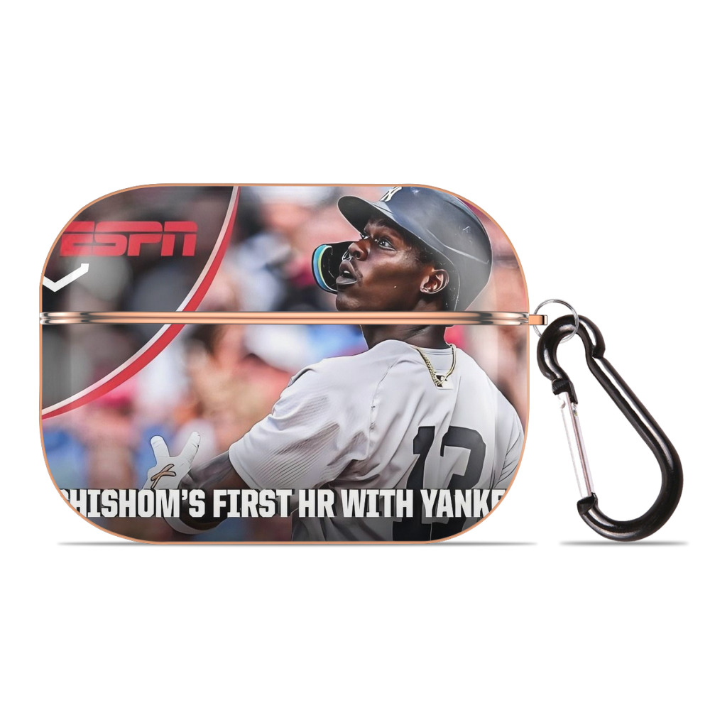 Jazz Chisholm Jr. 69 AirPods Pro Protective Case Rose Gold, Flexible PC Material, Precise Fit, Anti-Slip Cover, Full Protection, Fingerprint Resistant, Washable With Keychain