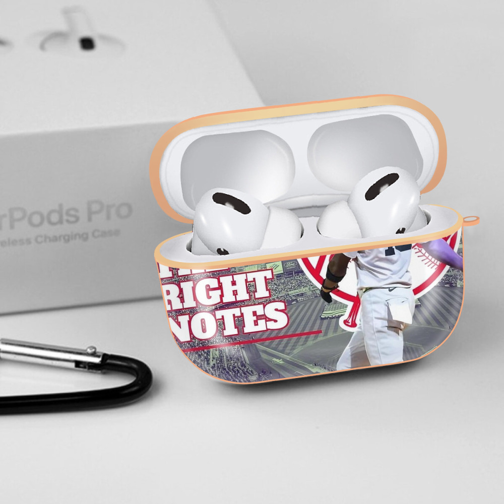  AirPods Pro Protective Case Rose Gold, Flexible PC Material, Precise Fit, Anti-Slip Cover, Full Protection, Fingerprint Resistant, Washable With Keychain