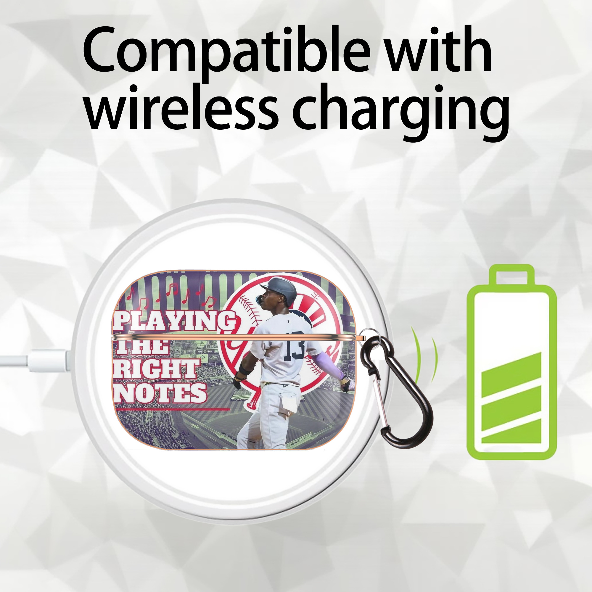  AirPods Pro Protective Case Rose Gold, Flexible PC Material, Precise Fit, Anti-Slip Cover, Full Protection, Fingerprint Resistant, Washable With Keychain