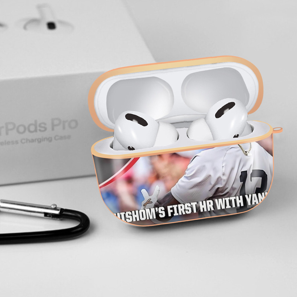 Jazz Chisholm Jr. 69 AirPods Pro Protective Case Rose Gold, Flexible PC Material, Precise Fit, Anti-Slip Cover, Full Protection, Fingerprint Resistant, Washable With Keychain