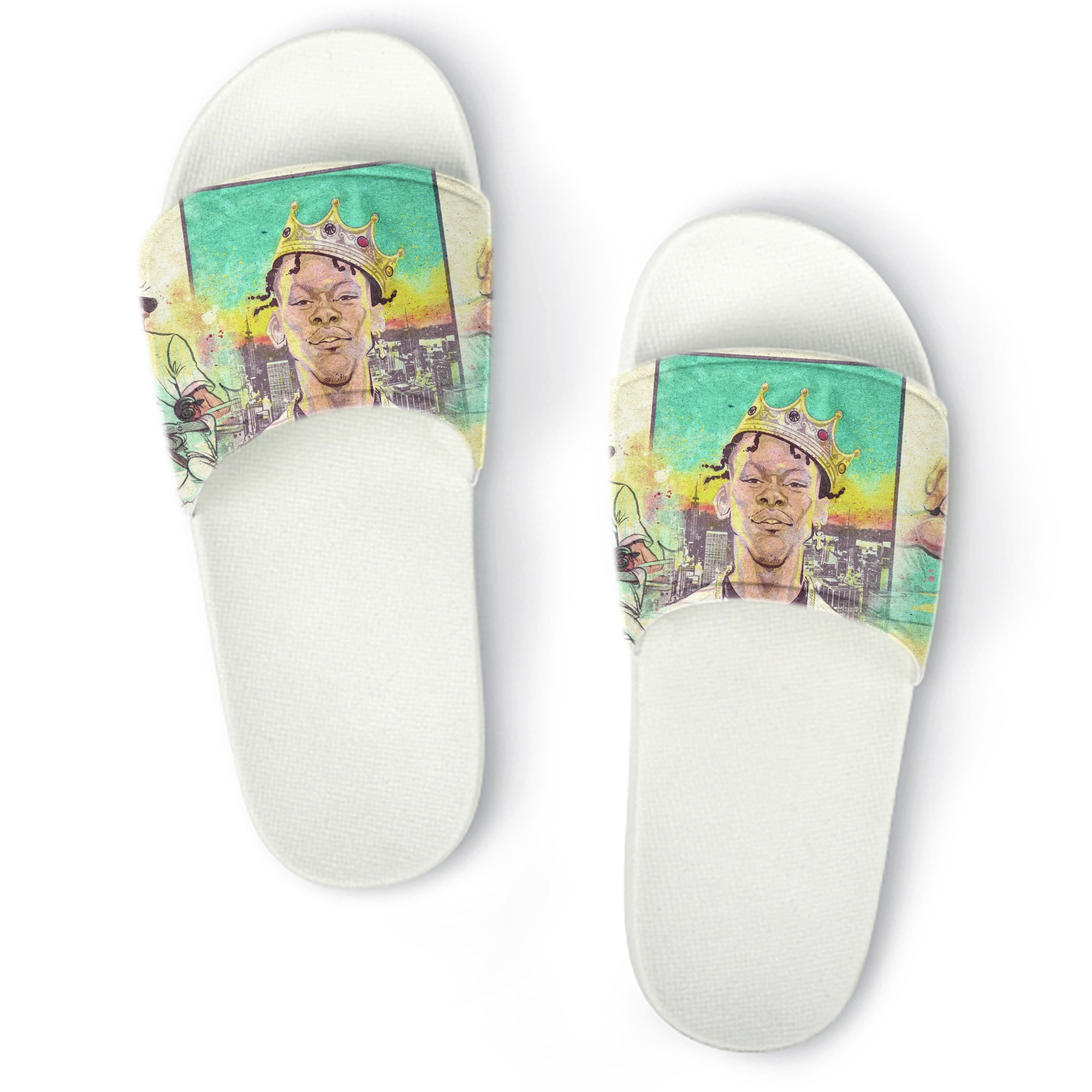 Jazz Chisholm Jr. 68 PVC Home Slippers For Men & Women – Durable, Comfortable, Waterproof, Non-Slip, Stylish Casual Indoor & Outdoor Sandals