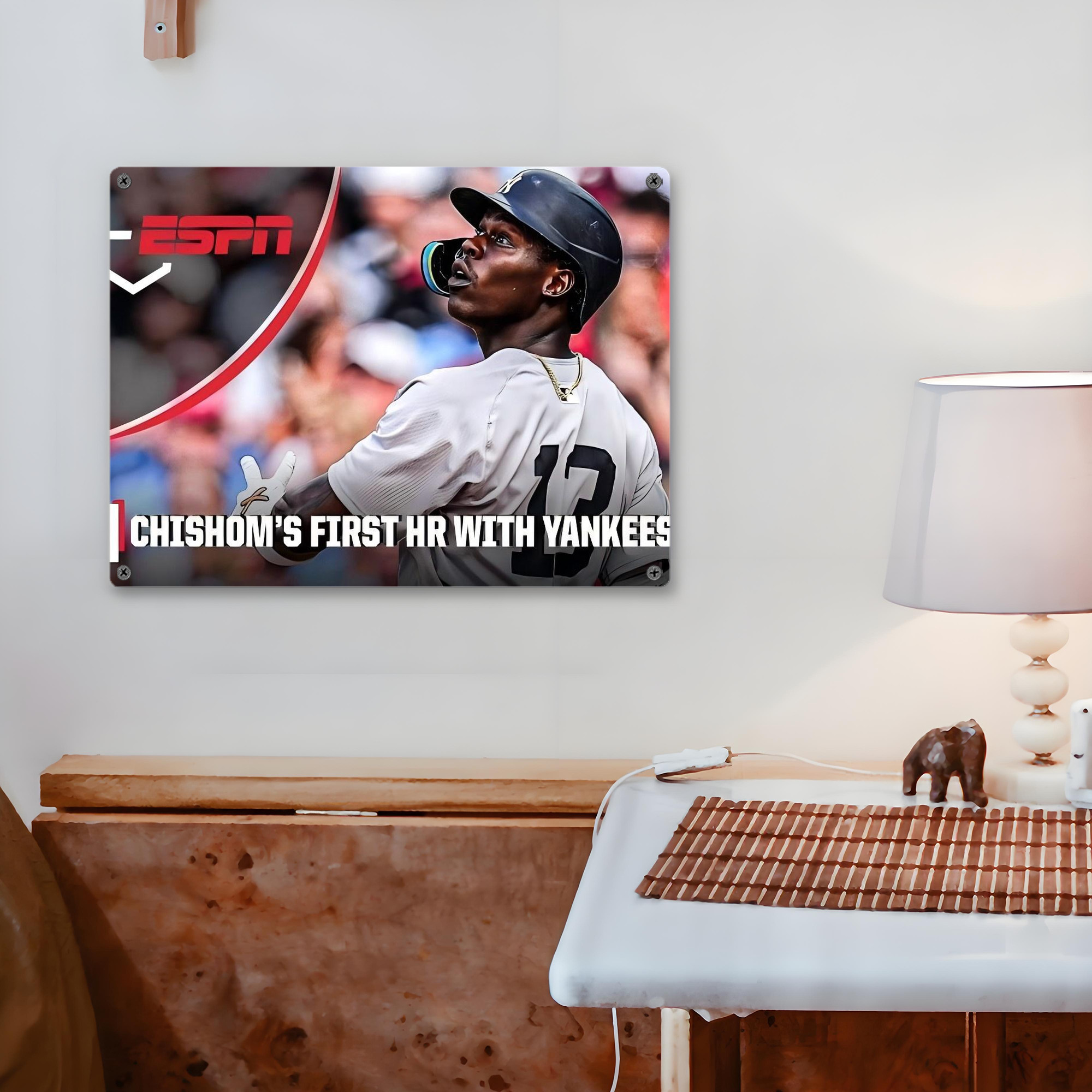 Jazz Chisholm Jr. 69 Vintage Metal Tin Sign 16x12 – Full-Print Iron Wall Decor – Durable, Fade-Resistant – Easy To Hang – Ideal For Home, Bar, Kitchen & Office Decor