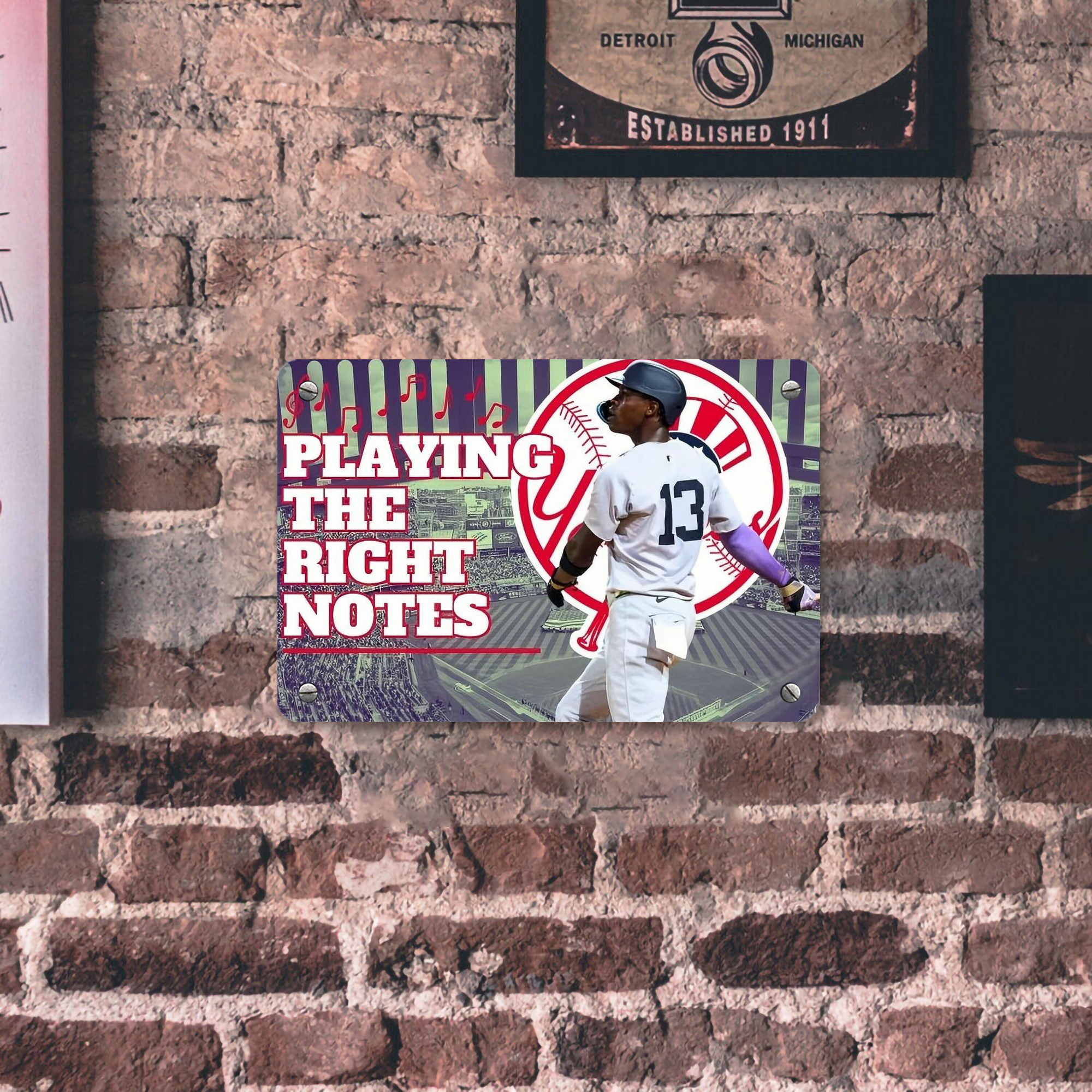  Metal Tin Sign 12x8inch - Premium Full-Print Decorative Wall Art, Durable Rust-Resistant Metal Plaque For Living Room, Bedroom, Kitchen, Office, Bar Décor