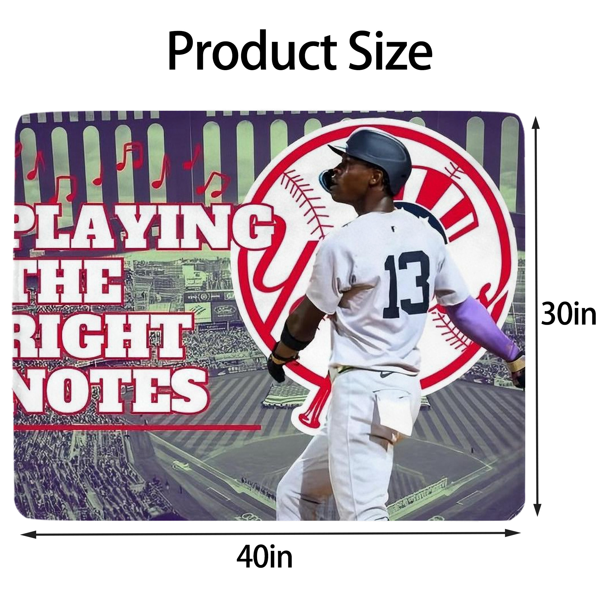  Soft Plush Fleece Blanket 30x40 Inch - 300GSM Flannel, Ultra Soft & Warm, Lightweight & Durable, Perfect For Kids, Adults, Couch, Bed, Camping, Travel, Gift For Family & Friends