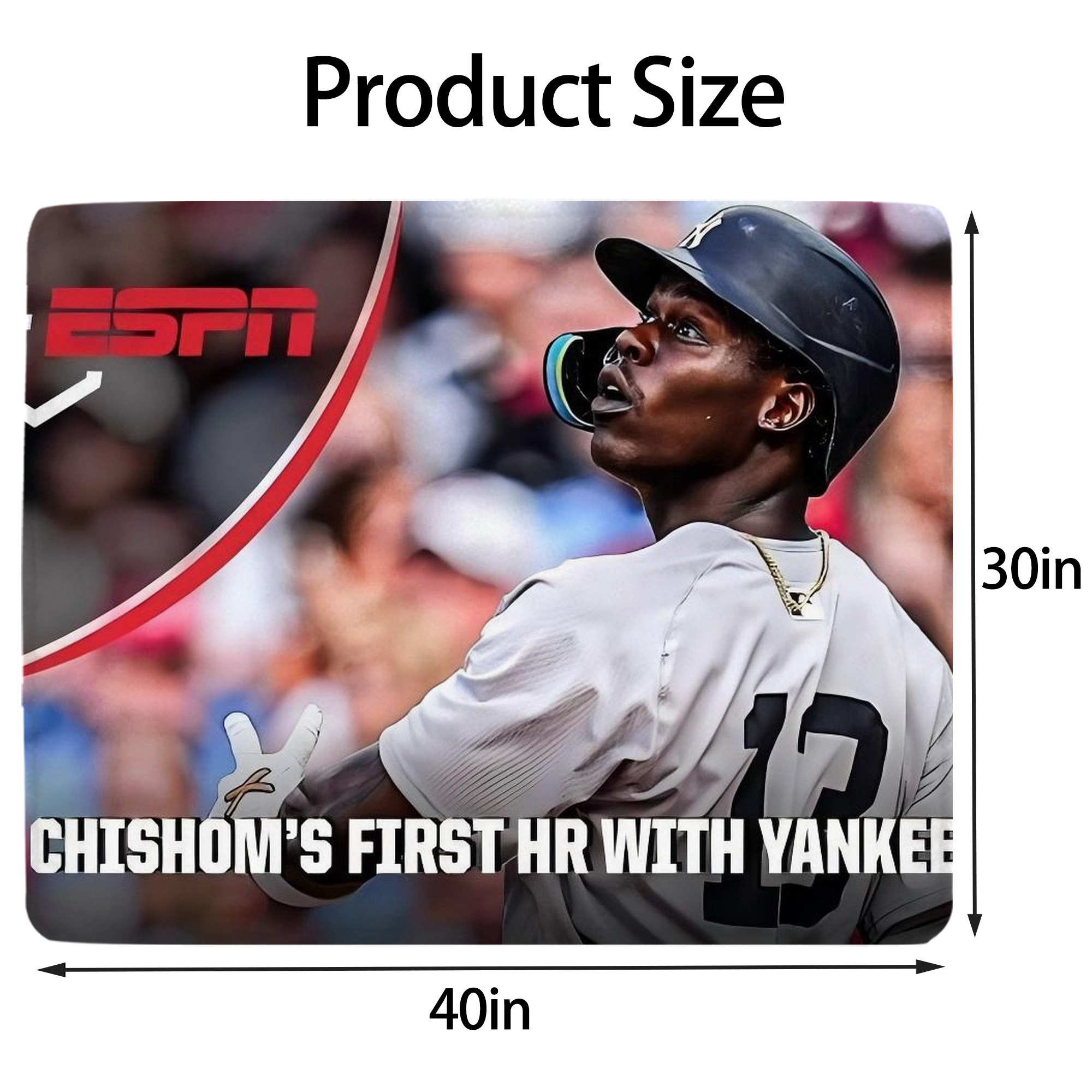 Jazz Chisholm Jr. 69 Soft Plush Fleece Blanket 30x40 Inch - 300GSM Flannel, Ultra Soft & Warm, Lightweight & Durable, Perfect For Kids, Adults, Couch, Bed, Camping, Travel, Gift For Family & Friends