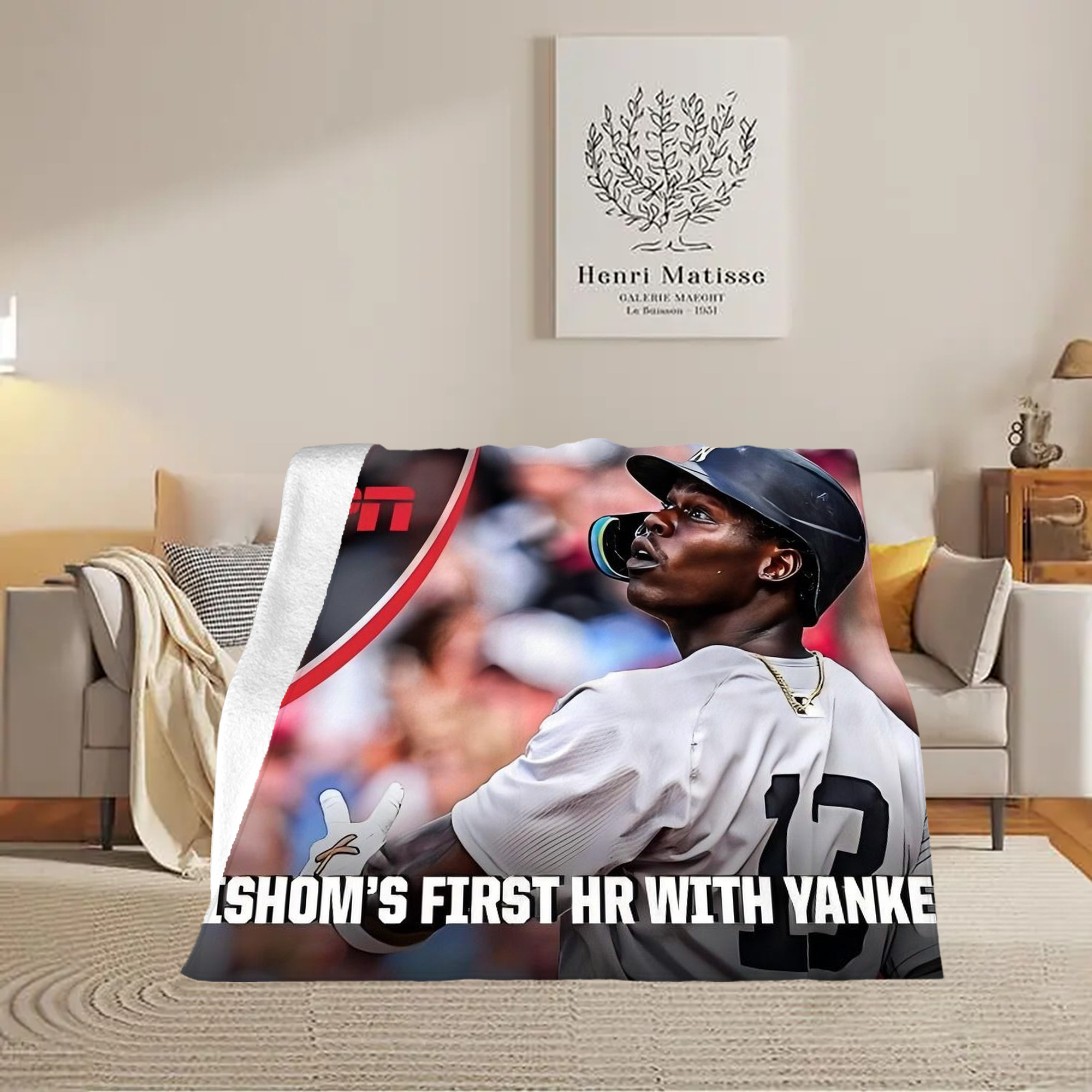 Jazz Chisholm Jr. 69 Soft Fleece Throw Blanket 50 X 60 Inch – Super Soft, Lightweight, And Durable – Perfect For Sofa, Bed, Camping, And More – Ideal Gift For Family And Friends