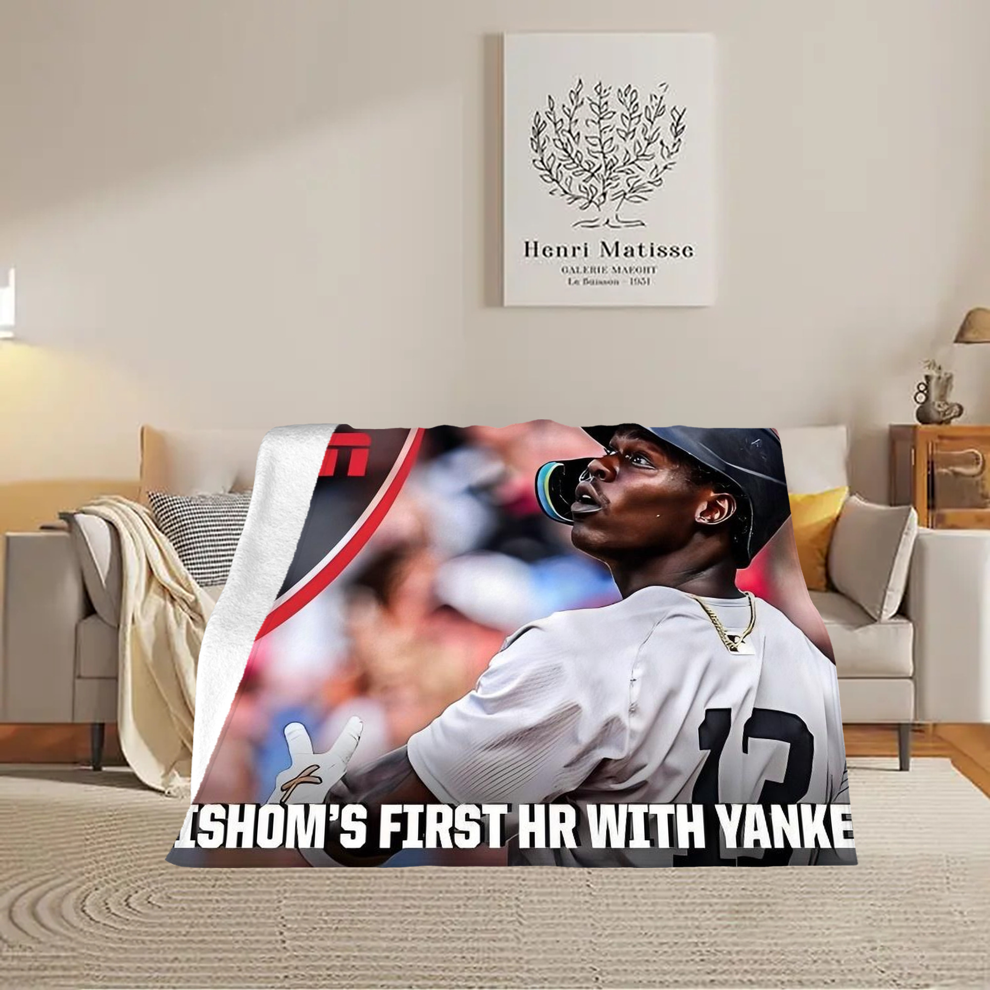 Jazz Chisholm Jr. 69 Soft Fleece Throw Blanket 60 X 80 Inch – Super Soft, Lightweight, And Durable – Perfect For Sofa, Bed, Camping, And More – Ideal Gift For Family And Friends