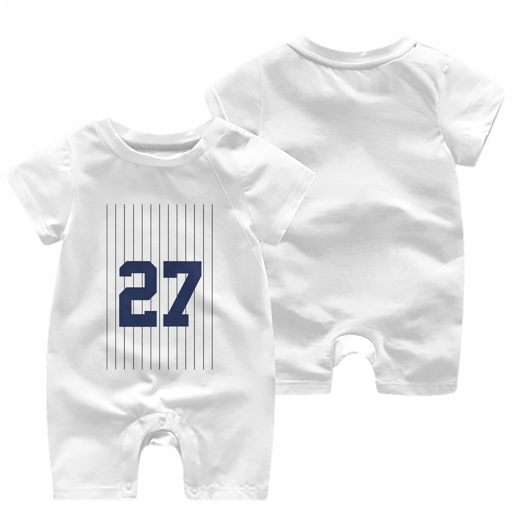 Giancarlo Stanton 1 Baby Short Sleeve Onesie – 100% Cotton Soft & Breathable Digital Print Romper – Double-Sided Print, Snap Closure For Easy Diaper Changes – Comfortable For Boys & Girls