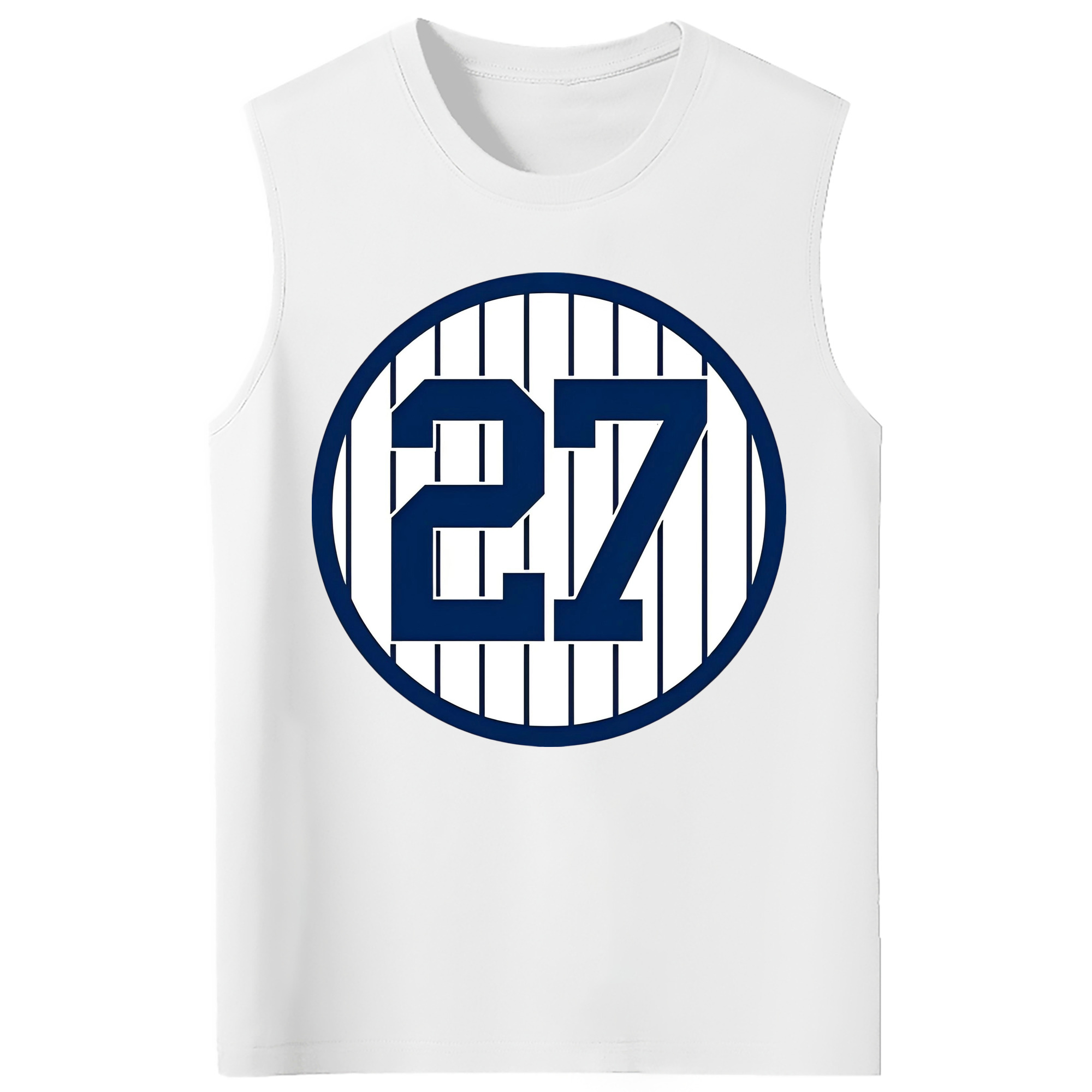 Giancarlo Stanton 3 210g Combed Cotton Tank Top With Front Heat Transfer Print – Soft, Lightweight, Fitted Design – Stylish & Comfortable Casual Wear For Sports & Everyday Use