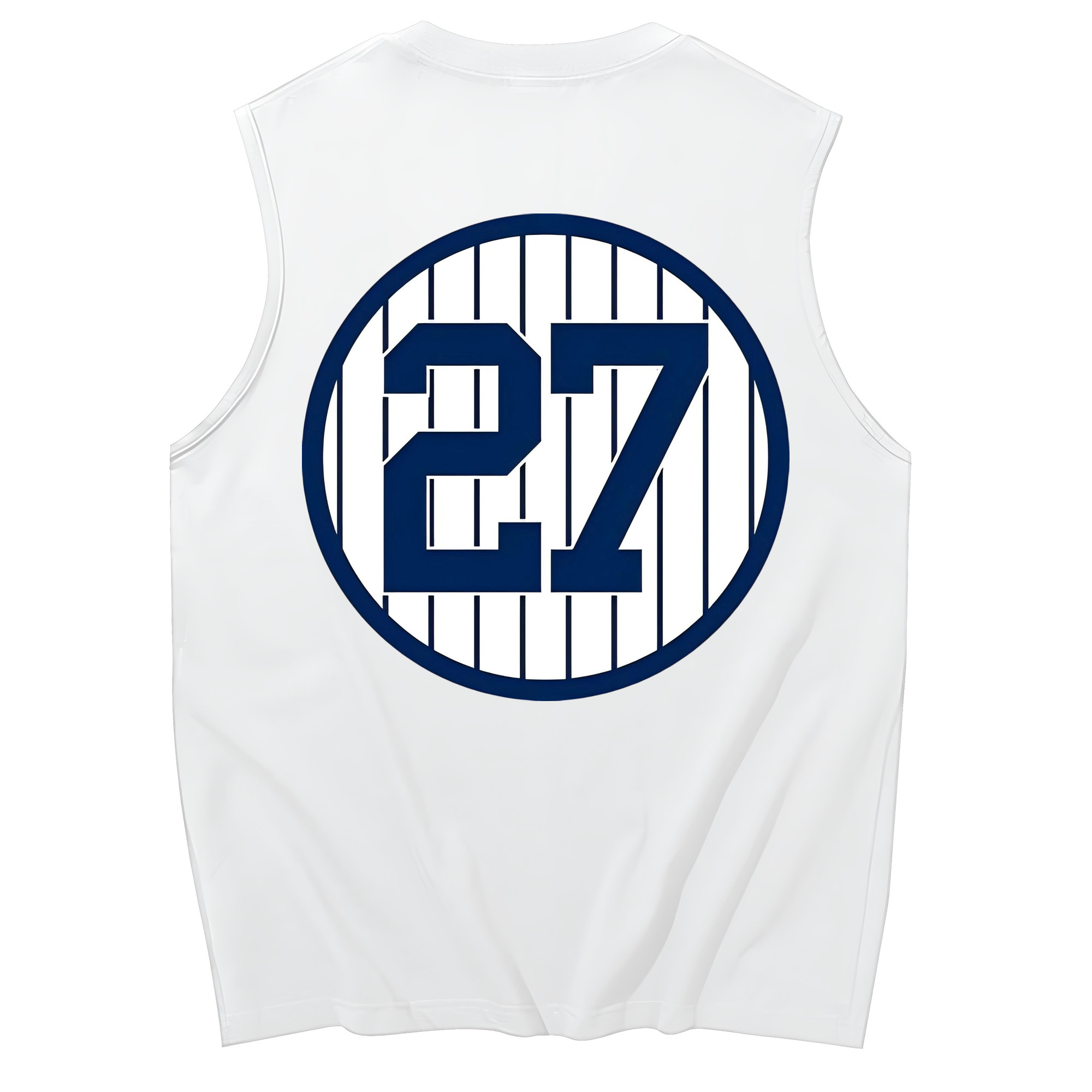 Giancarlo Stanton 3 230g Pure Cotton Tank Top With Back Heat Transfer Print – Soft, Lightweight, Fitted Design – Stylish & Comfortable Casual Wear For Sports & Everyday Use