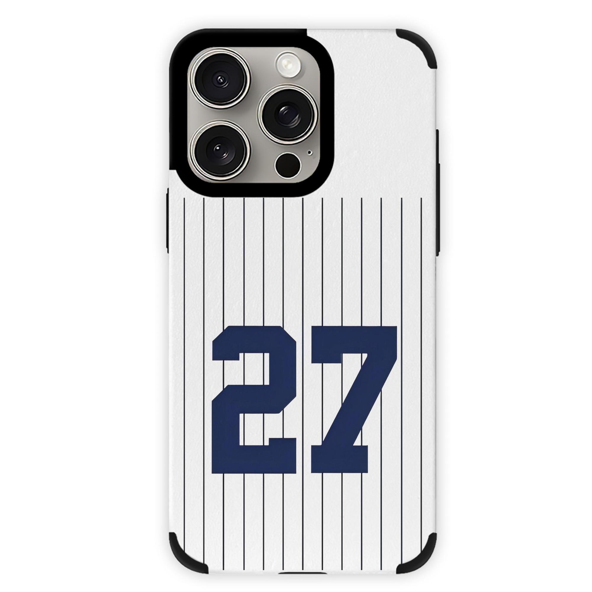 Giancarlo Stanton 1 IPhone 15 Pro Max PU Leather Case – Soft Lining, 360° Protection – Precise Fit, 3D Buttons, Easy Charging – Anti-Yellowing, Easy To Clean