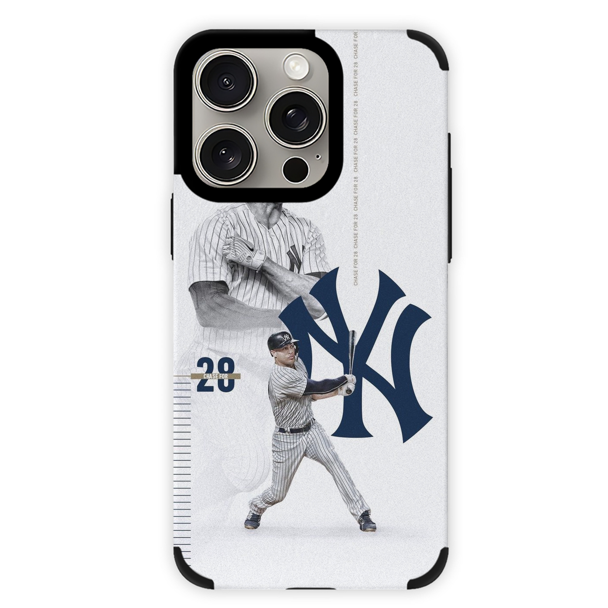 Giancarlo Stanton 10 IPhone 15 Pro Max PU Leather Case – Soft Lining, 360° Protection – Precise Fit, 3D Buttons, Easy Charging – Anti-Yellowing, Easy To Clean