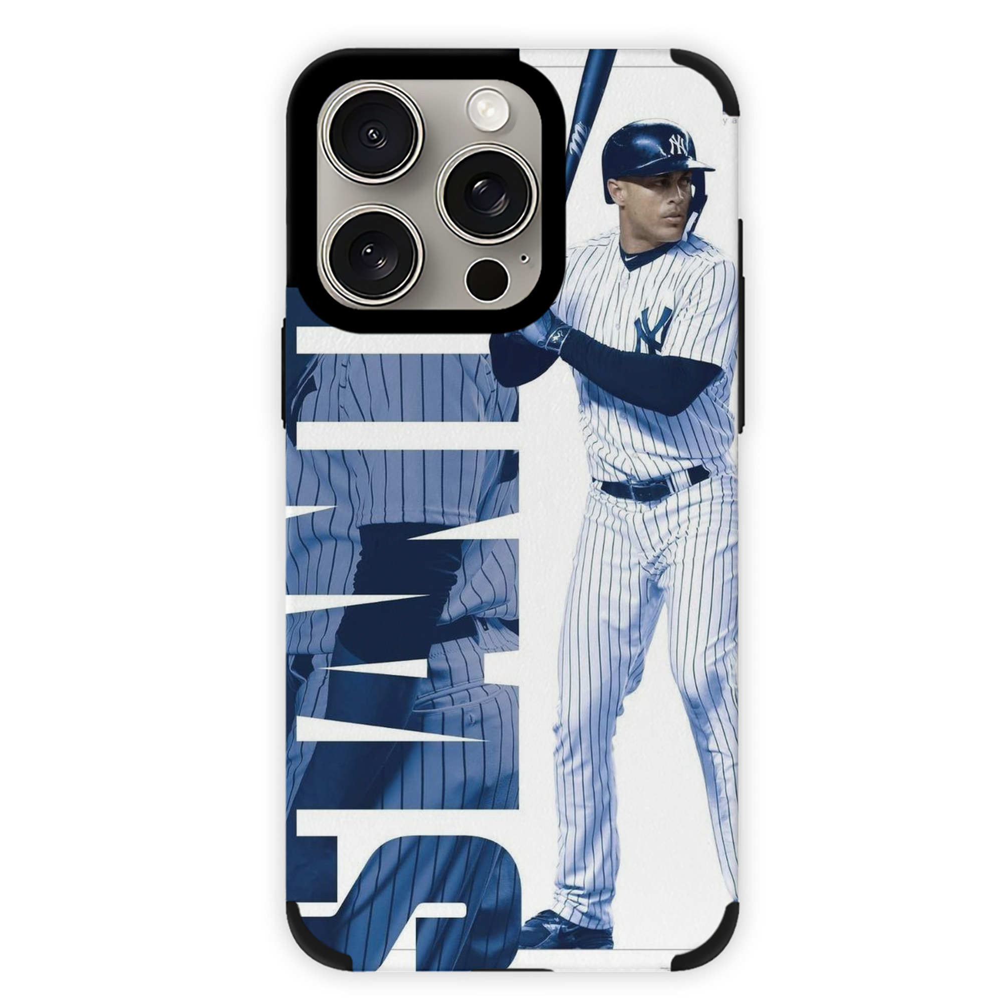 Giancarlo Stanton 34 IPhone 15 Pro Max PU Leather Case – Soft Lining, 360° Protection – Precise Fit, 3D Buttons, Easy Charging – Anti-Yellowing, Easy To Clean