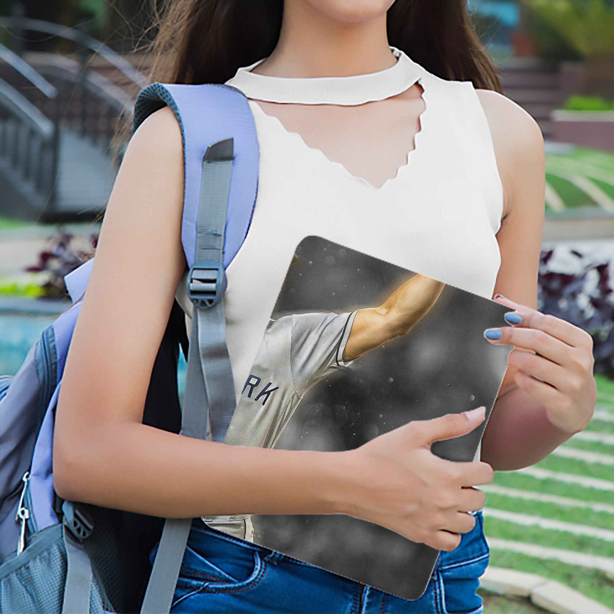 Giancarlo Stanton 25 IPad Book-Style Case With Pencil Slot – Slim PU & TPU Cover – Full Protection, Precise Fit, Water & Scratch Resistant