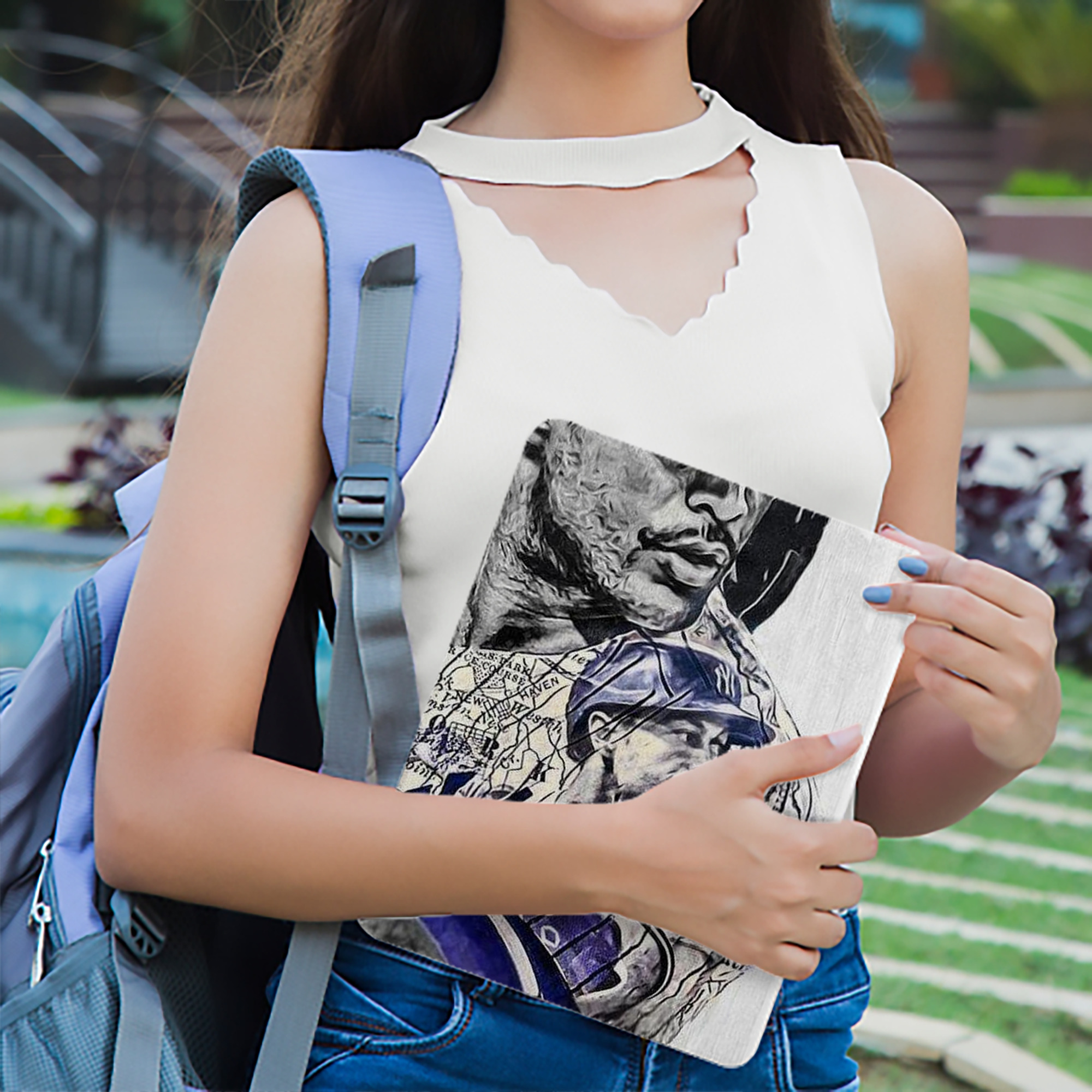 Giancarlo Stanton 28 IPad Book-Style Case With Pencil Slot – Slim PU & TPU Cover – Full Protection, Precise Fit, Water & Scratch Resistant