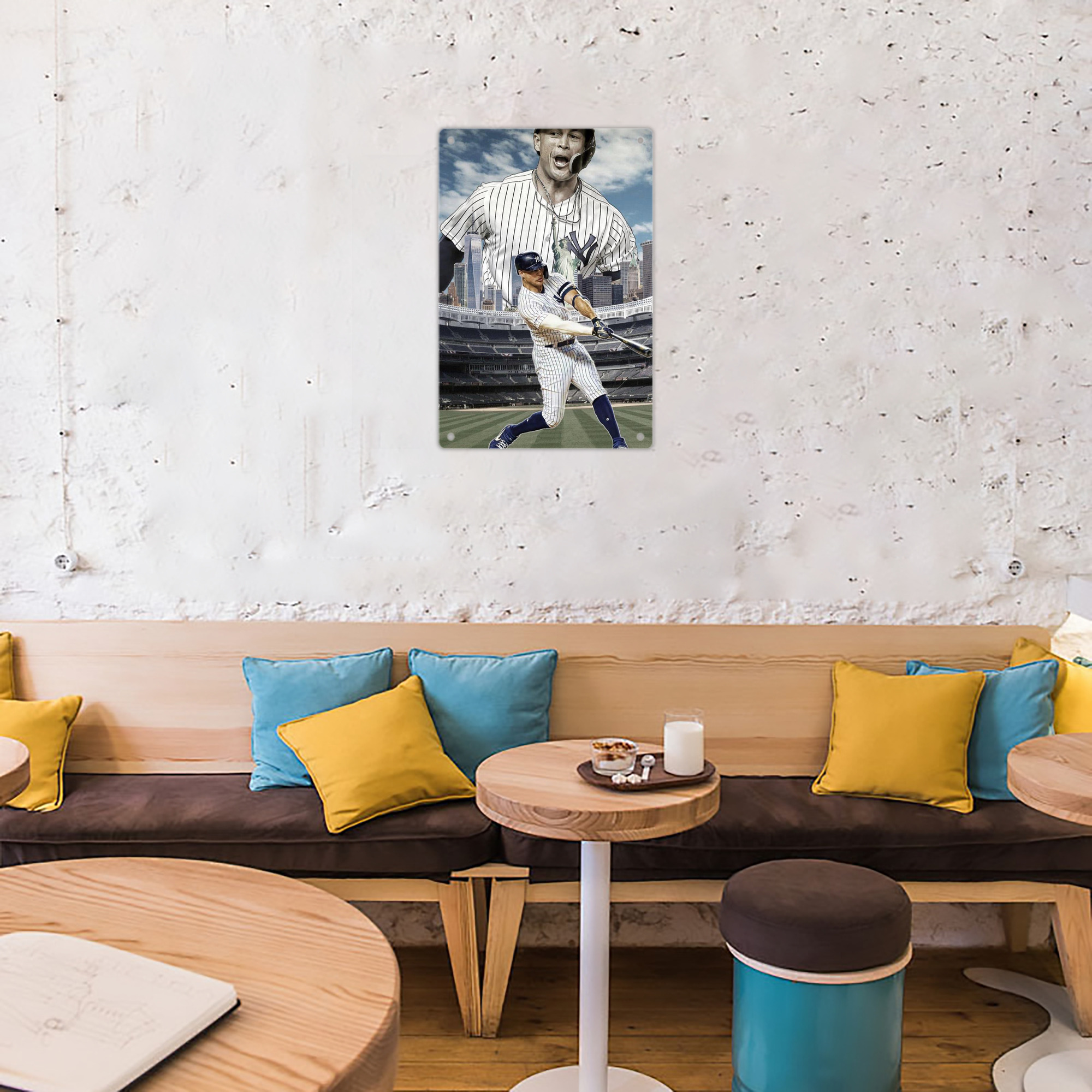 Giancarlo Stanton 14 8x12inch Vertical Aluminum Sign - Durable Fade-Resistant Indoor/Outdoor Safety & Information Plaque For Office, Hotel, Restaurant, Bar, Public Spaces