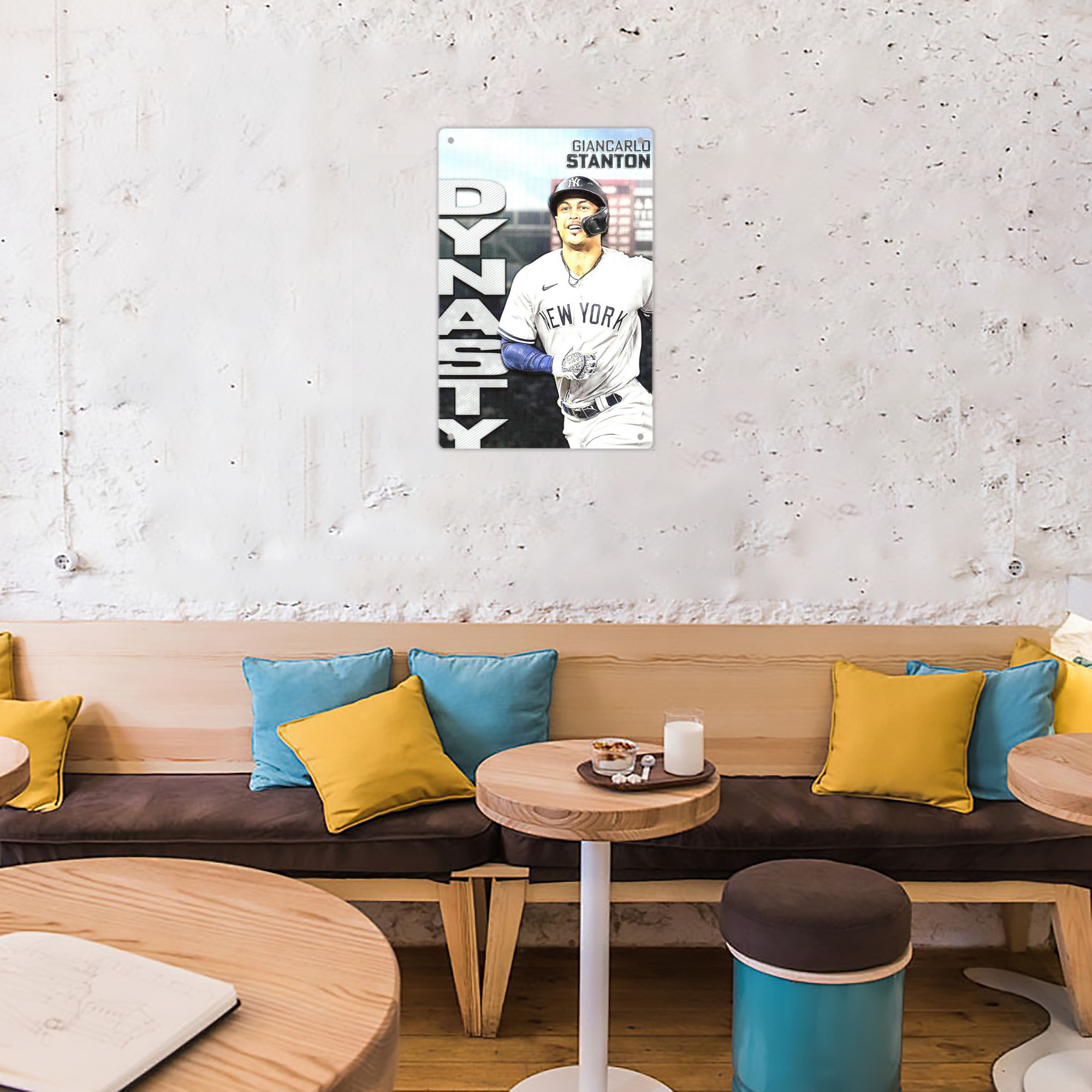 Giancarlo Stanton 21 8x12inch Vertical Aluminum Sign - Durable Fade-Resistant Indoor/Outdoor Safety & Information Plaque For Office, Hotel, Restaurant, Bar, Public Spaces