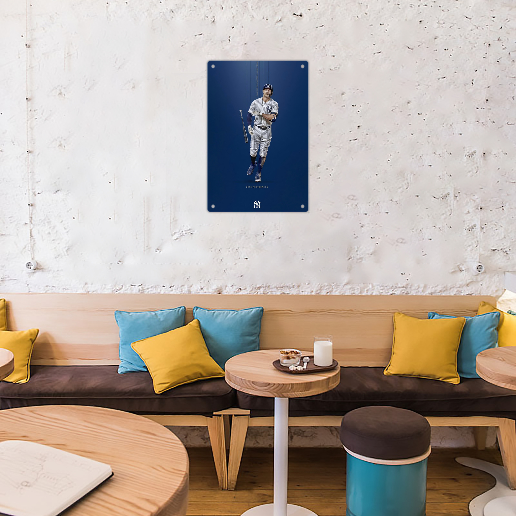 Giancarlo Stanton 12 8x12inch Vertical Aluminum Sign - Durable Fade-Resistant Indoor/Outdoor Safety & Information Plaque For Office, Hotel, Restaurant, Bar, Public Spaces