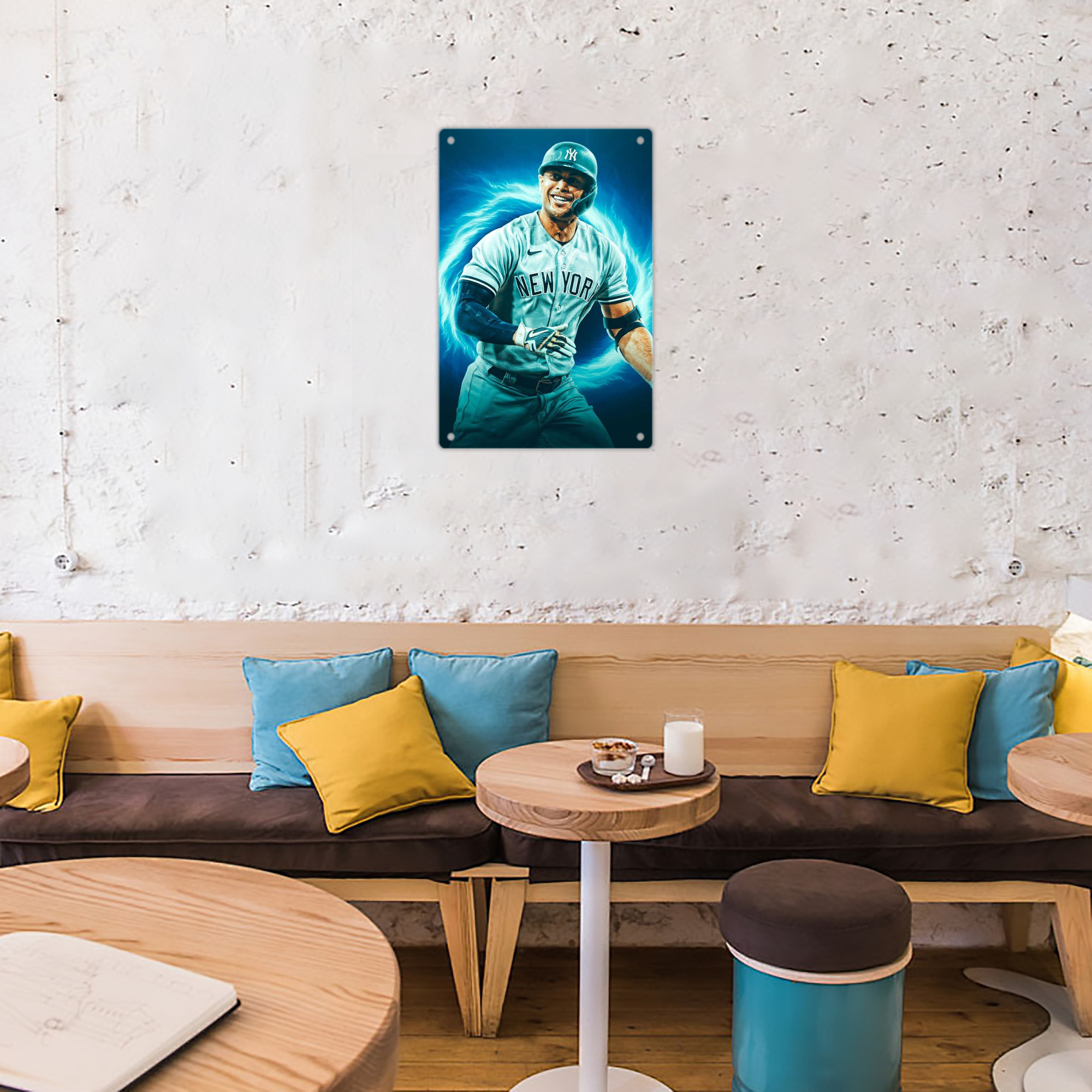 Giancarlo Stanton 35 8x12inch Vertical Aluminum Sign - Durable Fade-Resistant Indoor/Outdoor Safety & Information Plaque For Office, Hotel, Restaurant, Bar, Public Spaces