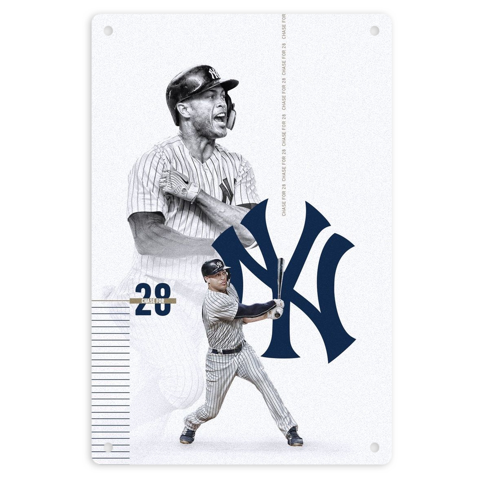 Giancarlo Stanton 10 8x12inch Vertical Aluminum Sign - Durable Fade-Resistant Indoor/Outdoor Safety & Information Plaque For Office, Hotel, Restaurant, Bar, Public Spaces