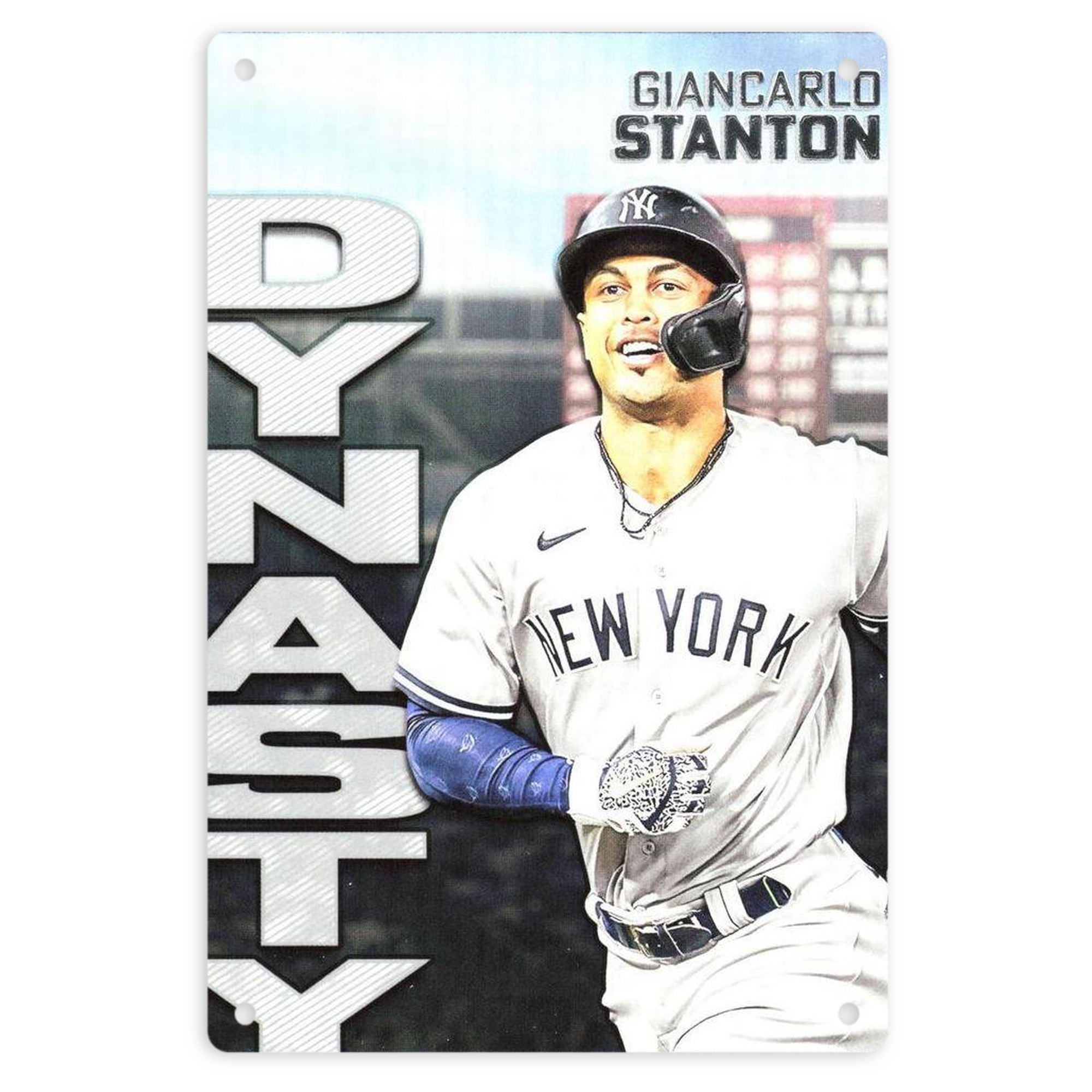 Giancarlo Stanton 21 8x12inch Vertical Aluminum Sign - Durable Fade-Resistant Indoor/Outdoor Safety & Information Plaque For Office, Hotel, Restaurant, Bar, Public Spaces
