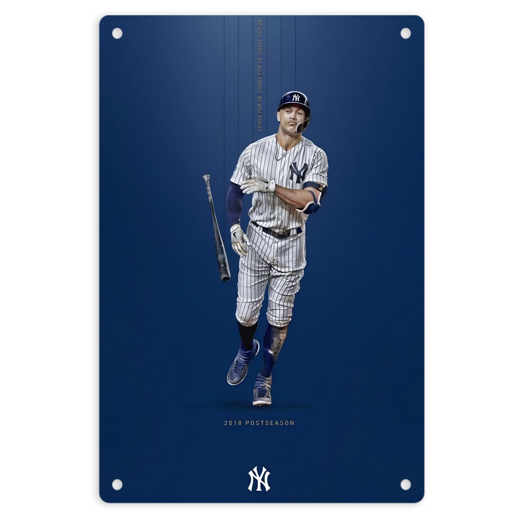 Giancarlo Stanton 12 8x12inch Vertical Aluminum Sign - Durable Fade-Resistant Indoor/Outdoor Safety & Information Plaque For Office, Hotel, Restaurant, Bar, Public Spaces