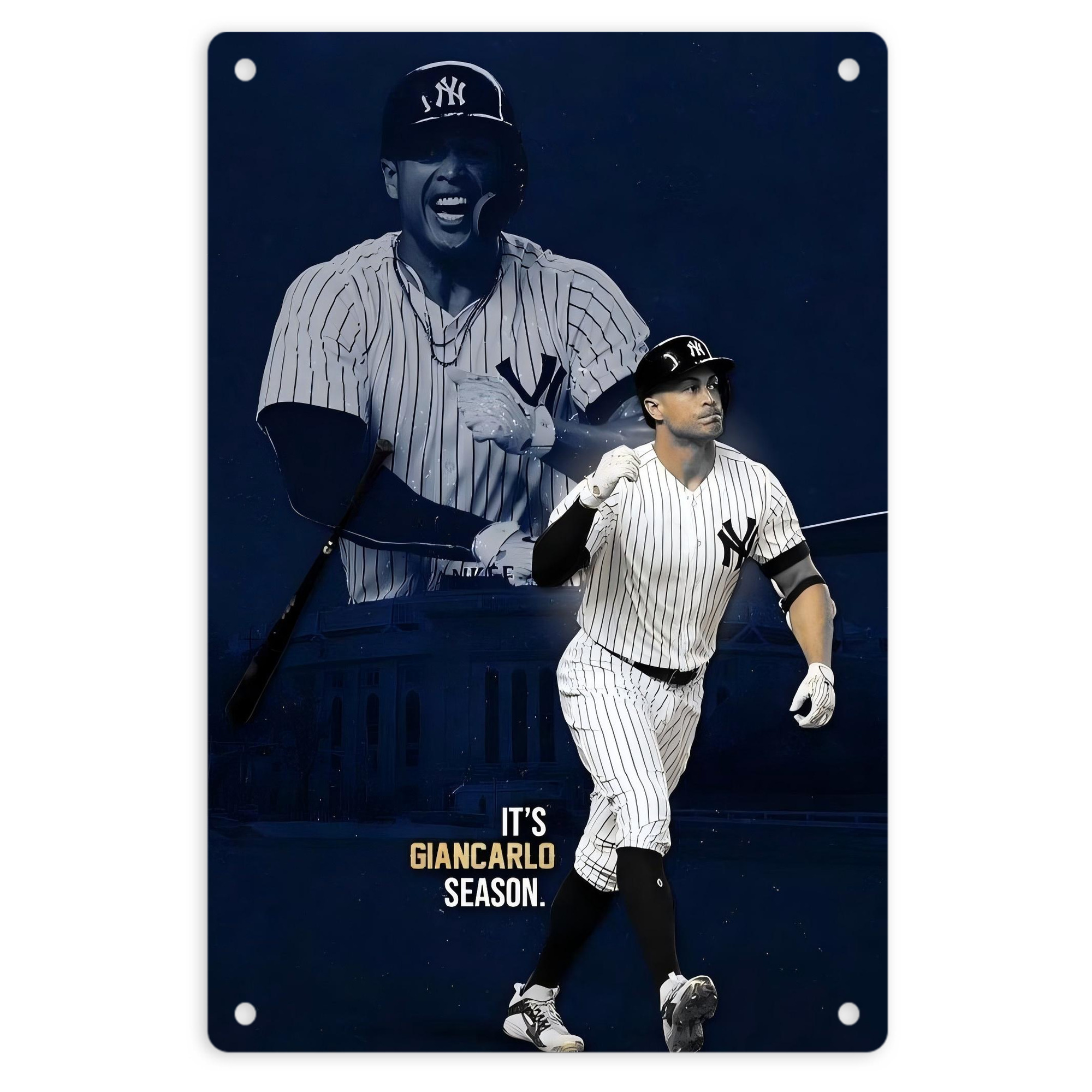 Giancarlo Stanton 29 8x12inch Vertical Aluminum Sign - Durable Fade-Resistant Indoor/Outdoor Safety & Information Plaque For Office, Hotel, Restaurant, Bar, Public Spaces