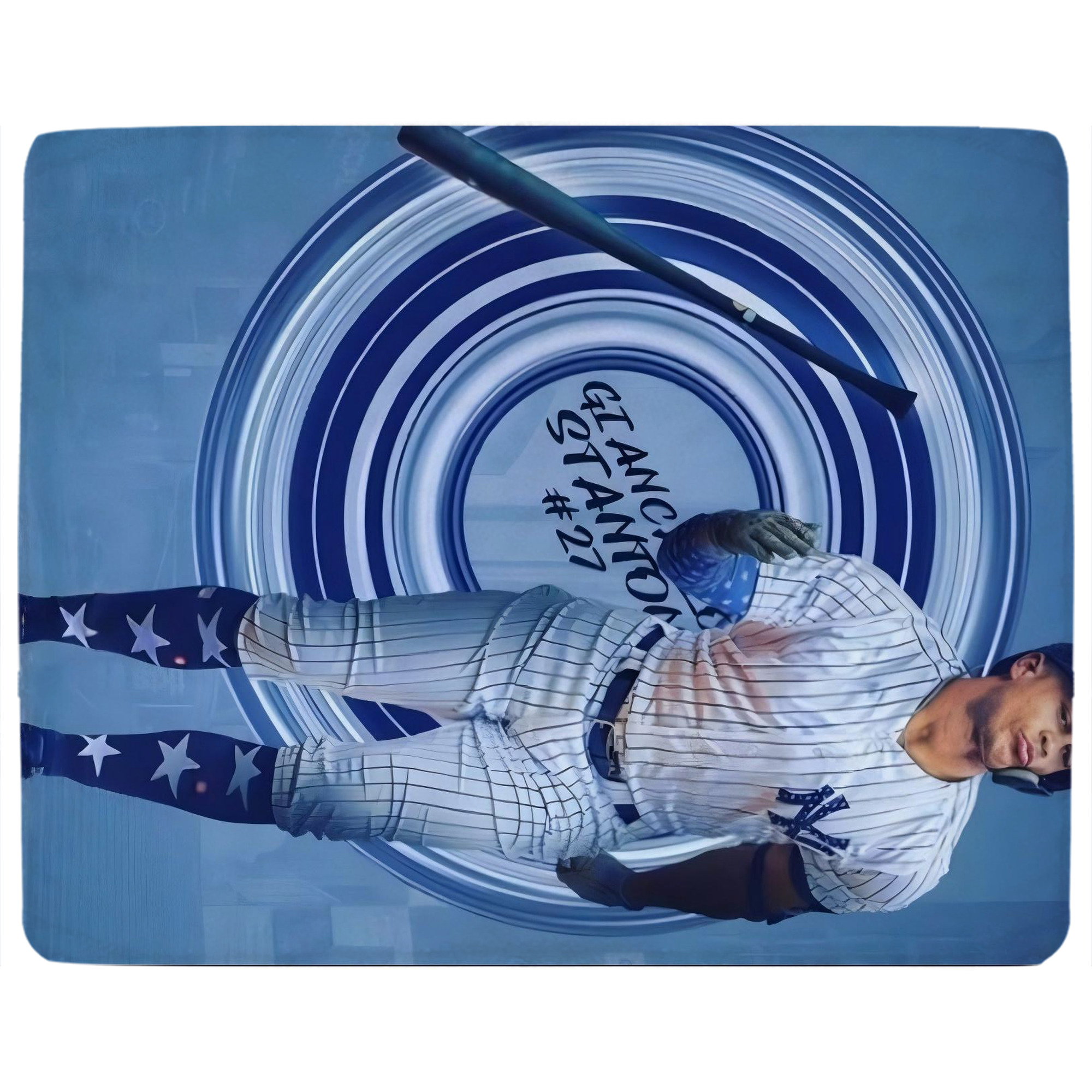 Giancarlo Stanton 16 Soft Plush Fleece Blanket 30x40 Inch - 300GSM Flannel, Ultra Soft & Warm, Lightweight & Durable, Perfect For Kids, Adults, Couch, Bed, Camping, Travel, Gift For Family & Friends