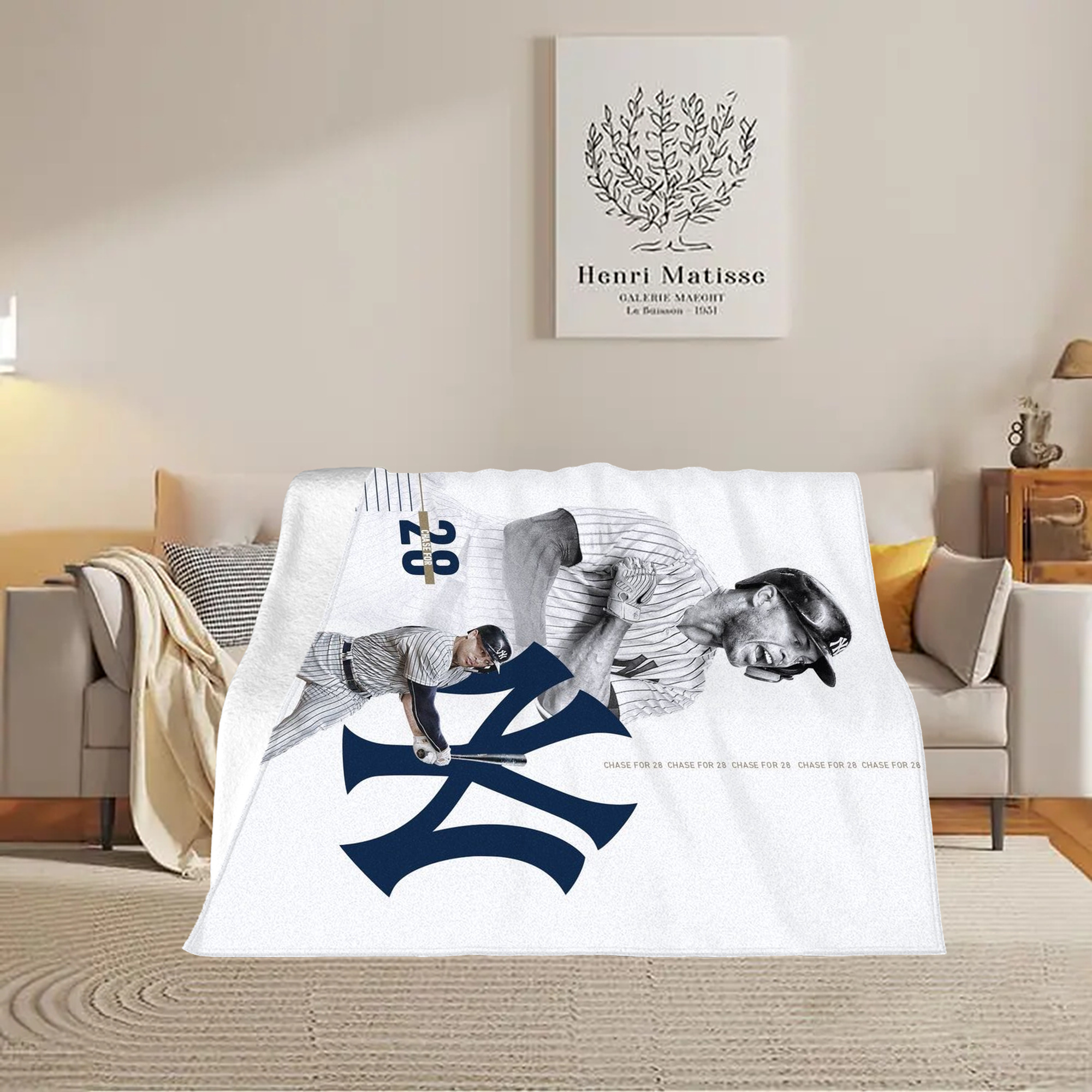 Giancarlo Stanton 10 Soft Fleece Throw Blanket 60 X 80 Inch – Super Soft, Lightweight, And Durable – Perfect For Sofa, Bed, Camping, And More – Ideal Gift For Family And Friends