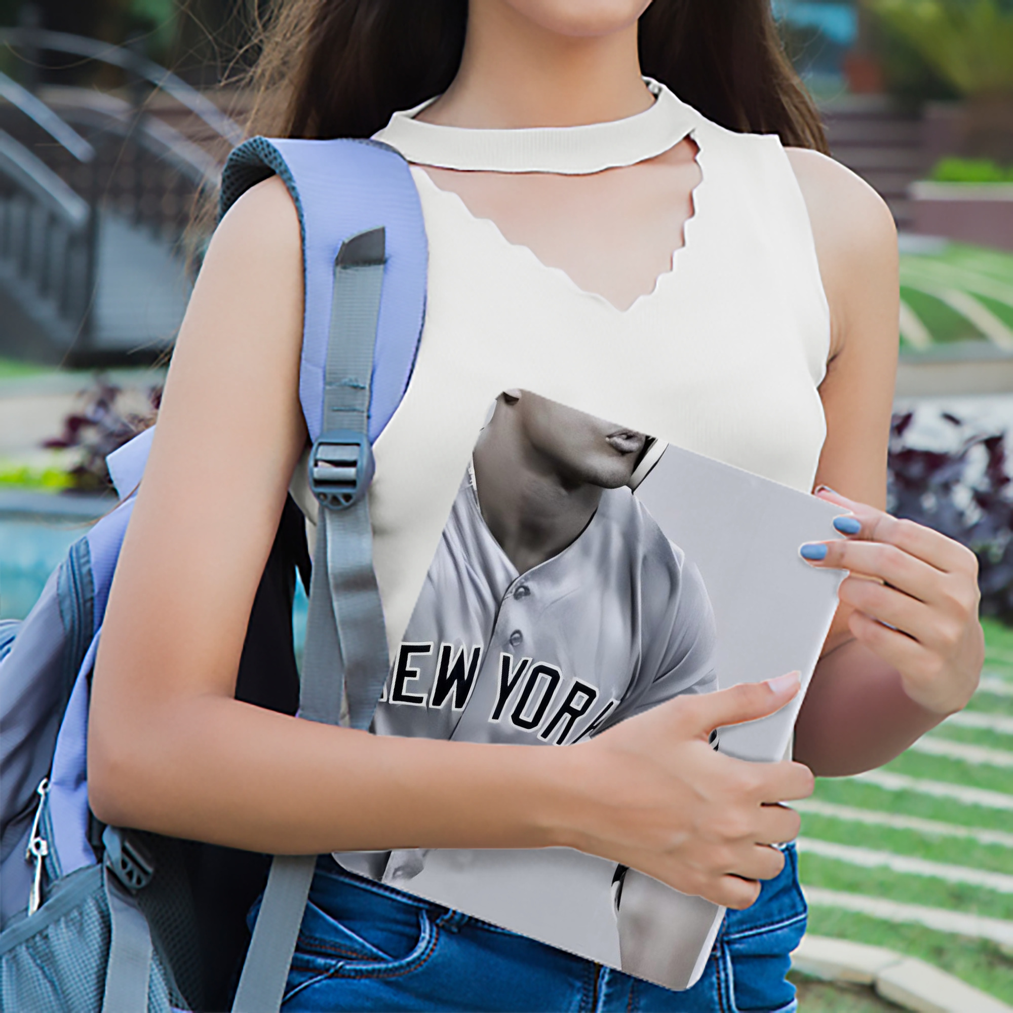 Giancarlo Stanton 37 IPad Case Without Pencil Slot – Book-Style Cover With PU Leather & TPU – Slim, Durable, Scratch-Resistant, Full Protection & Easy Access