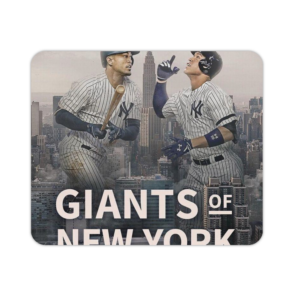 Giancarlo Stanton 46 Durable Rubber Mouse Pad With Stitched Edges, Waterproof, Non-Slip Surface, Ultra-Thin Design For Gaming, Office
