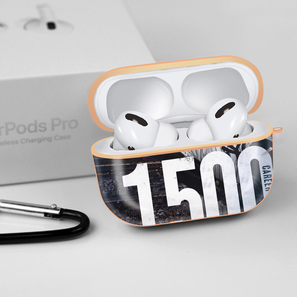 Giancarlo Stanton 39 AirPods Pro Protective Case Rose Gold, Flexible PC Material, Precise Fit, Anti-Slip Cover, Full Protection, Fingerprint Resistant, Washable With Keychain