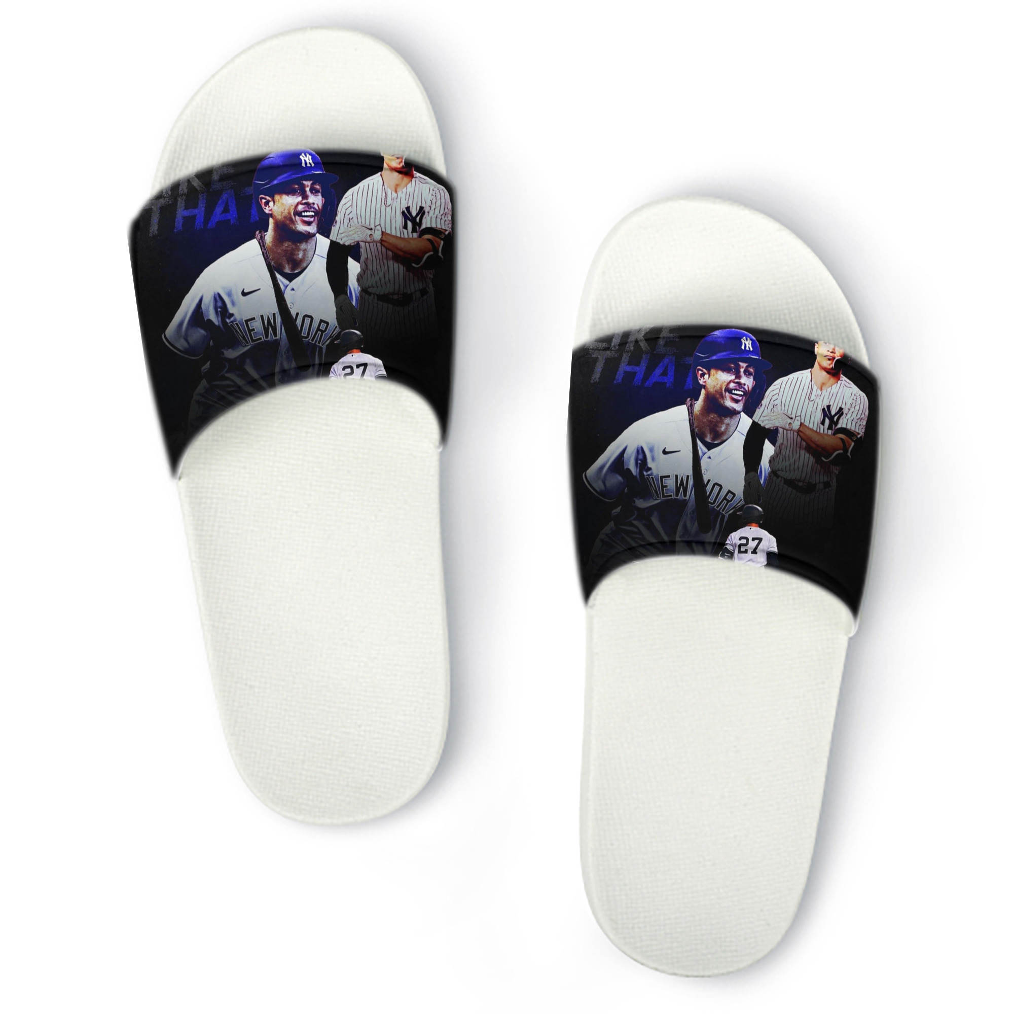 Giancarlo Stanton 36 PVC Home Slippers For Men & Women – Durable, Comfortable, Waterproof, Non-Slip, Stylish Casual Indoor & Outdoor Sandals