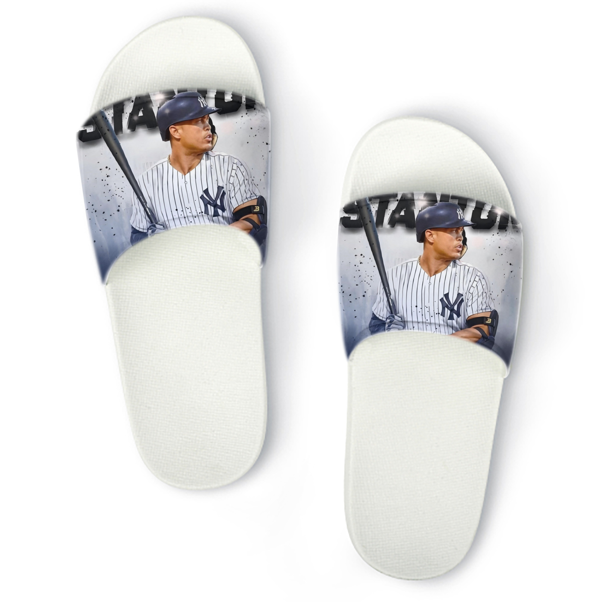 Giancarlo Stanton 40 PVC Home Slippers For Men & Women – Durable, Comfortable, Waterproof, Non-Slip, Stylish Casual Indoor & Outdoor Sandals